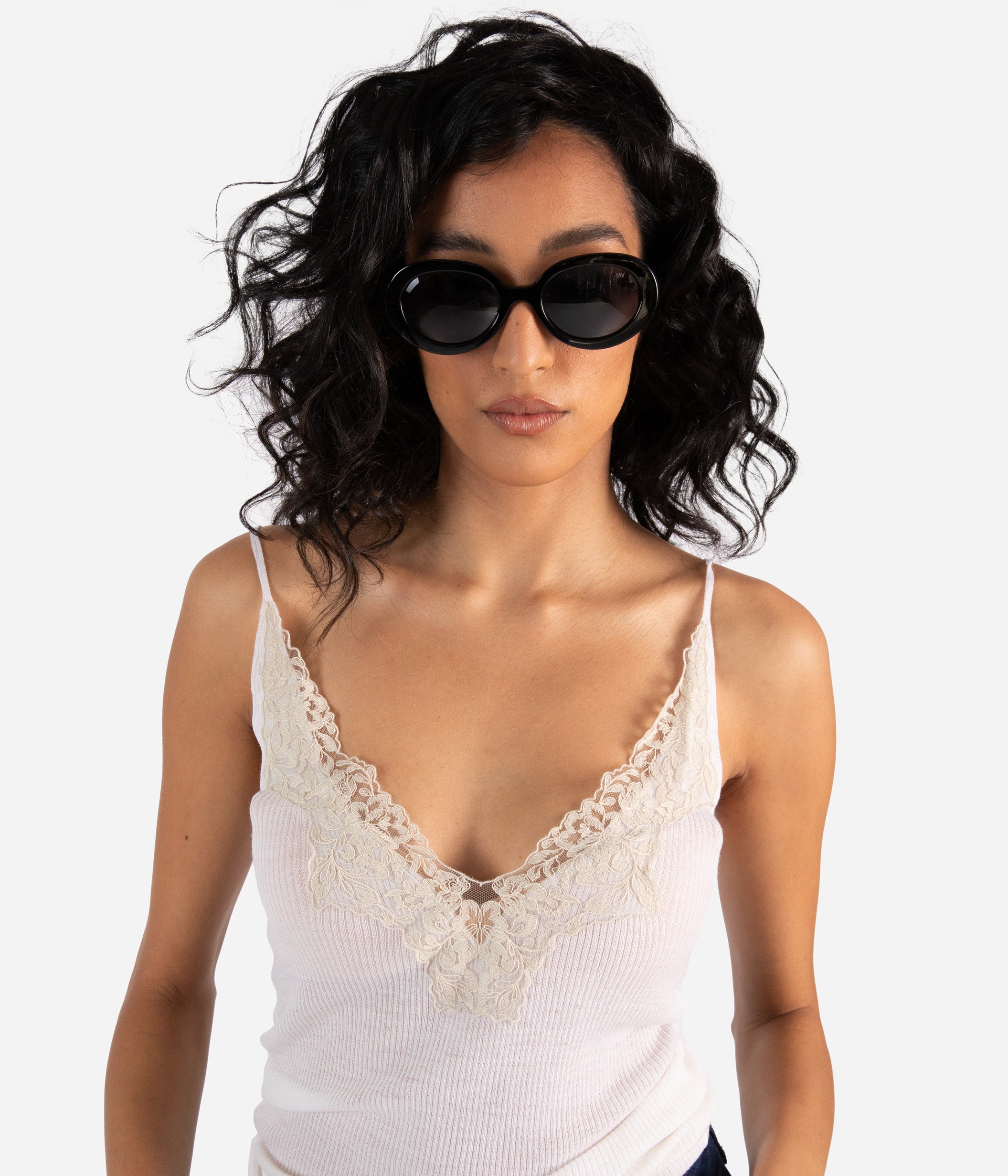 Matt & Nat Luna Aviator Sonnenbrille Grau recycelt