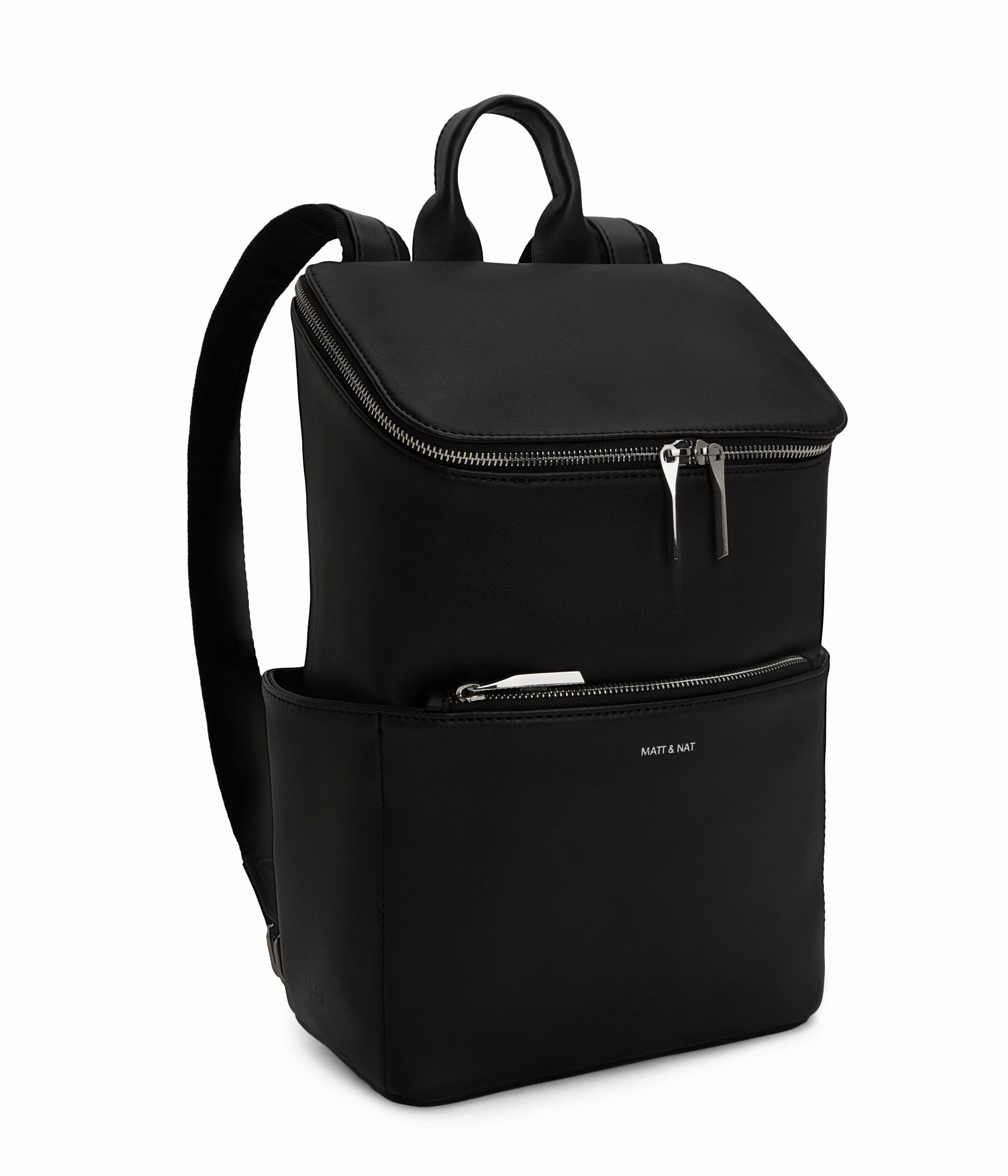 Matt & Nat Brave Rucksack Sol Schwarz 13 Zoll vegan