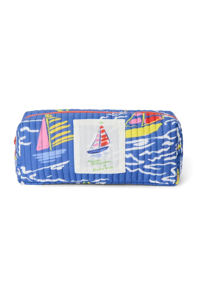 Studio Noos Barcos Pouch Täschchen Blau