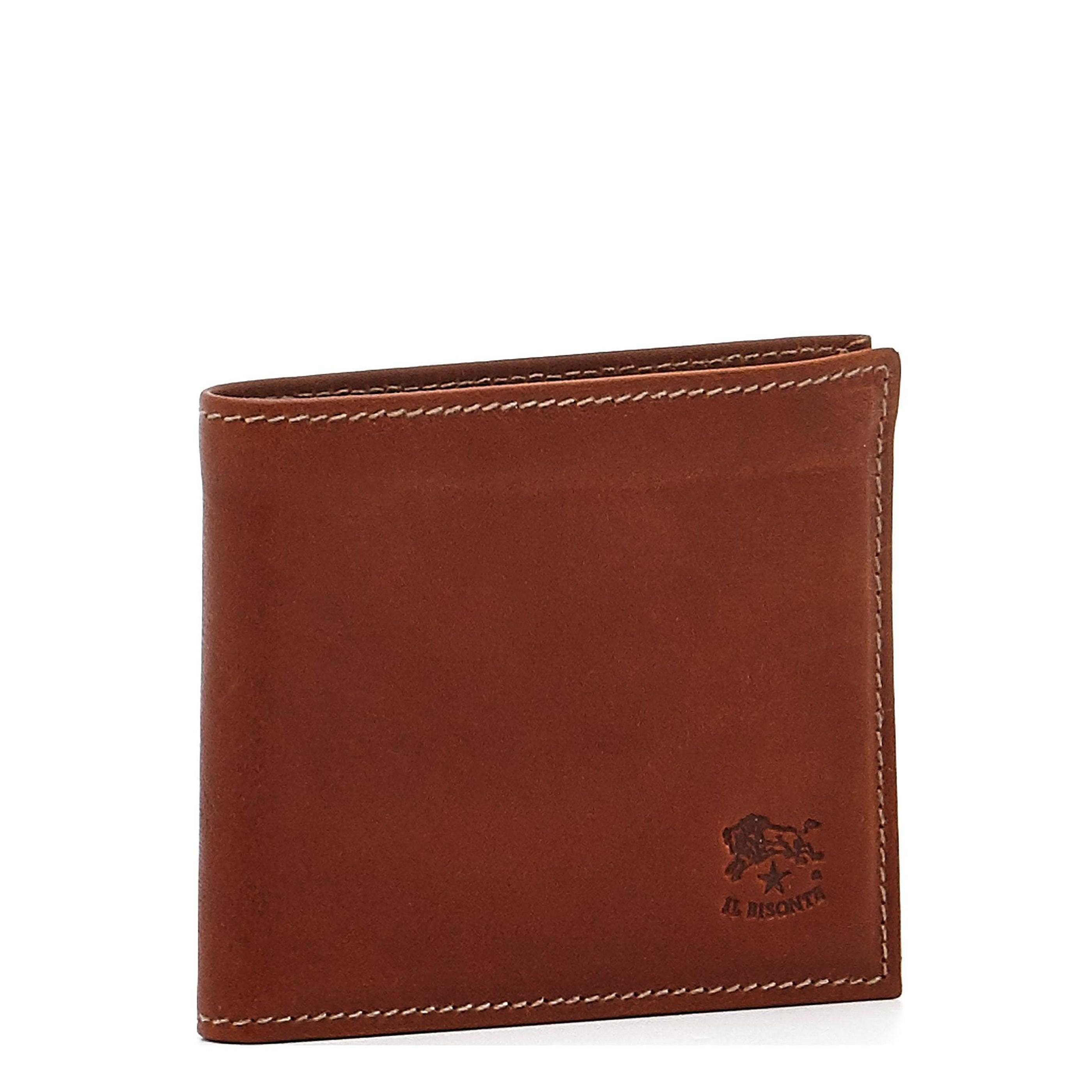 Il Bisonte Feniglia Geldbörse Seppia Bifold Leder