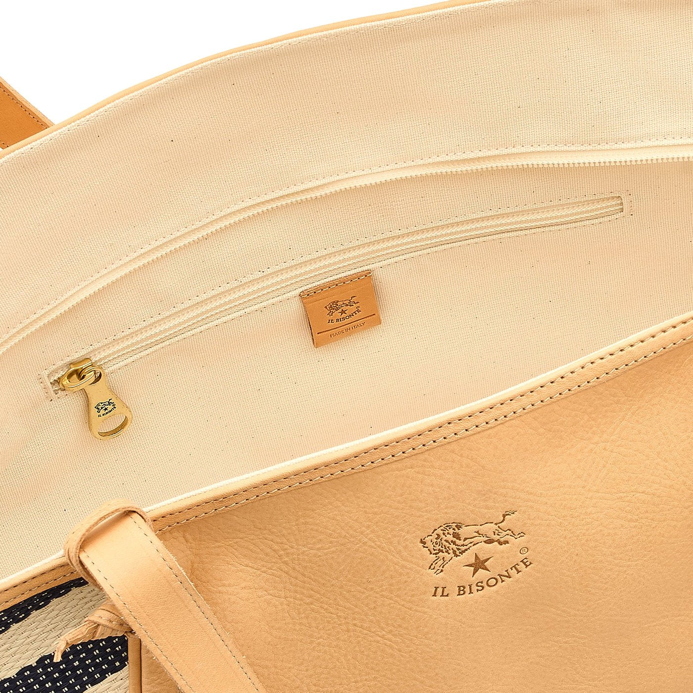 Il Bisonte Archive 1970 Shopper Vollleder Multicolor