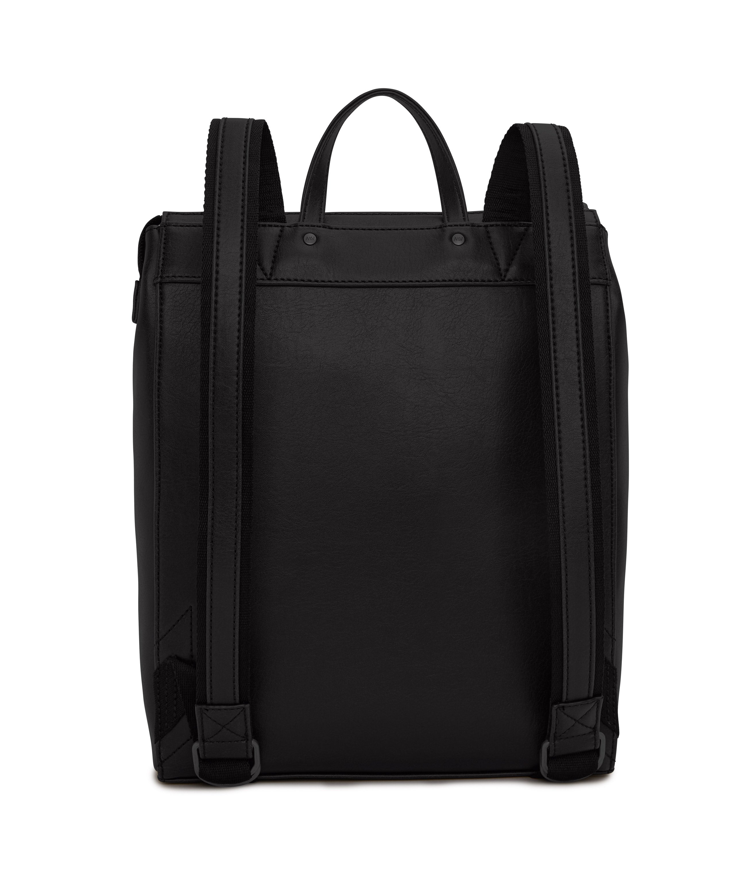 Matt & Nat Eve Vintage Rucksack schwarz vegan 13 Zoll