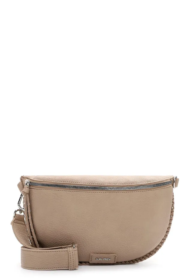 SURI FREY Franzy Handbag with Zipper Umhängetasche Sand