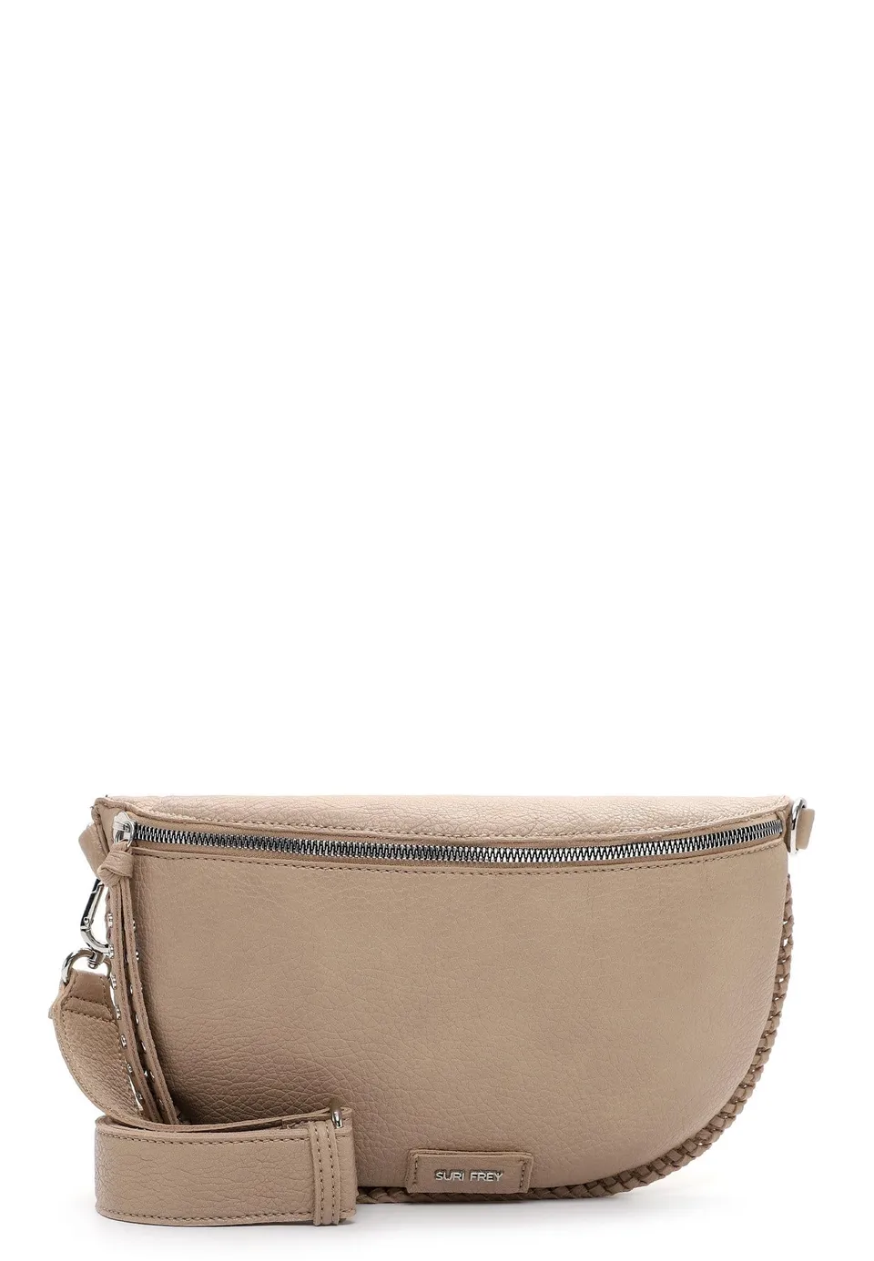 SURI FREY Franzy Handbag with Zipper Umhängetasche Sand