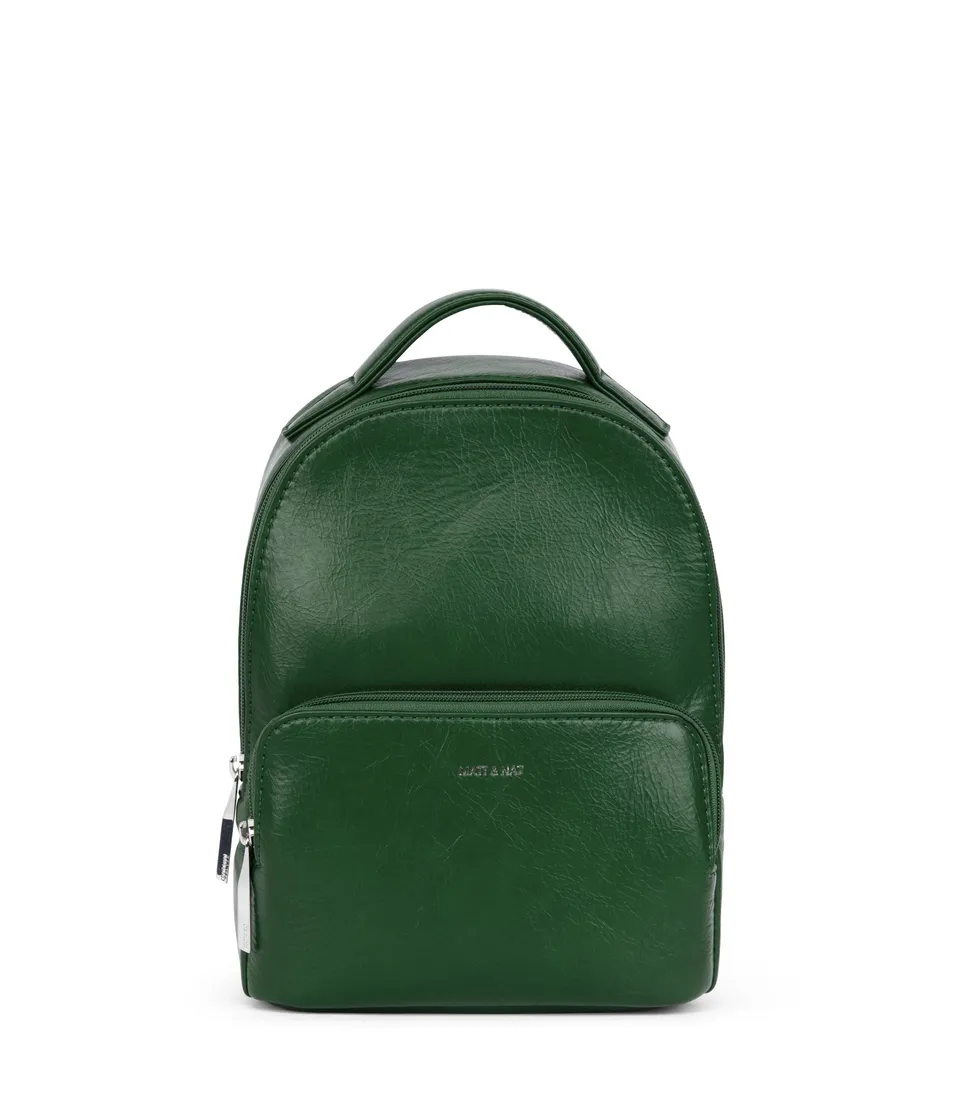 Matt & Nat CAROSM Rucksack Schwarz vegan klein
