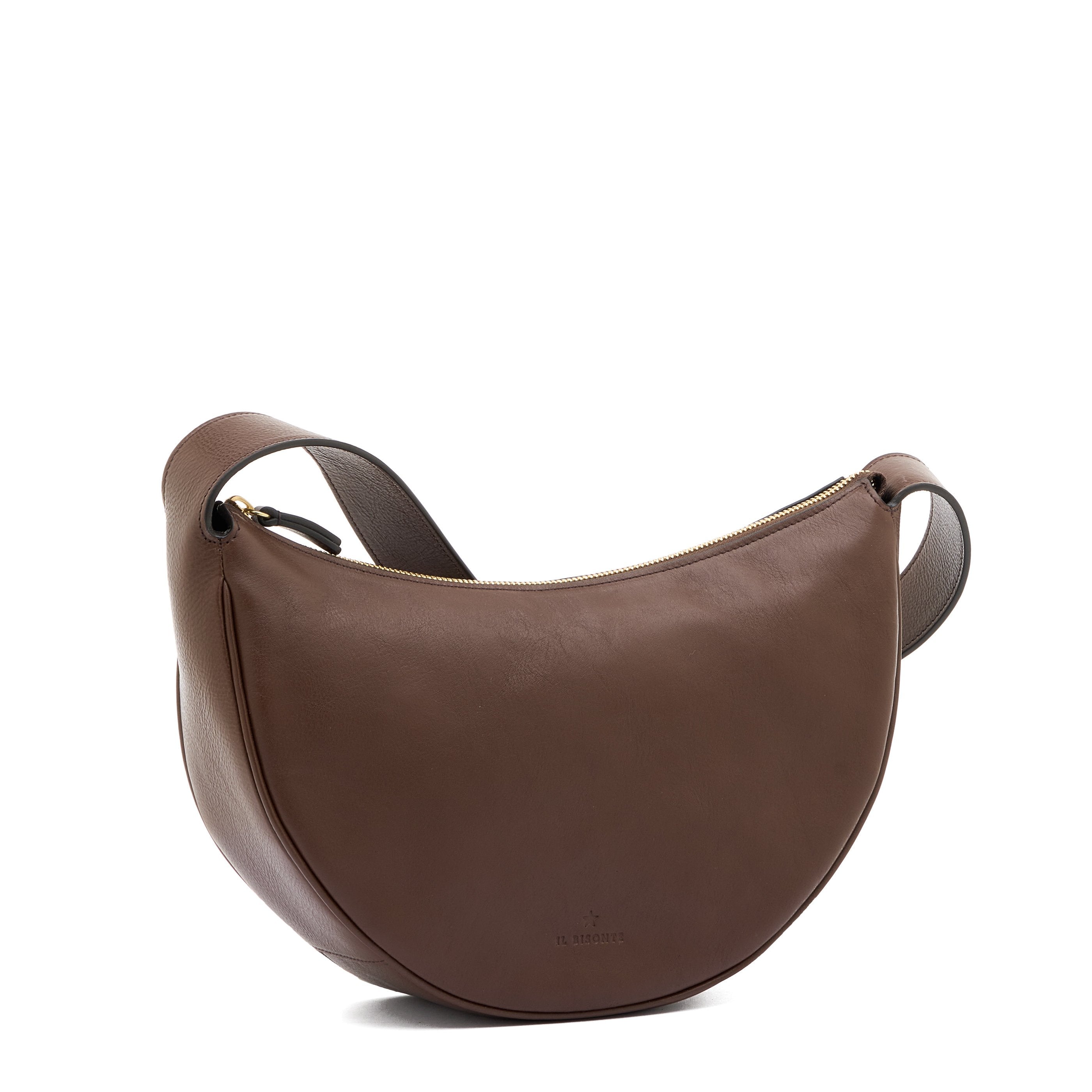 Il Bisonte Oliveta Hobo Tasche Tabakbraun Vollleder