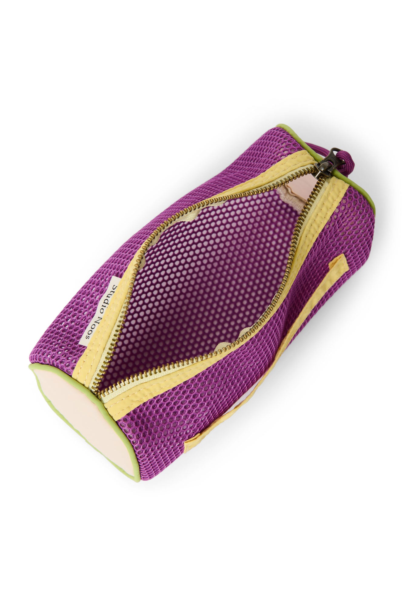 Studio Noos Patchwork Federmäppchen Butter Yellow Mesh