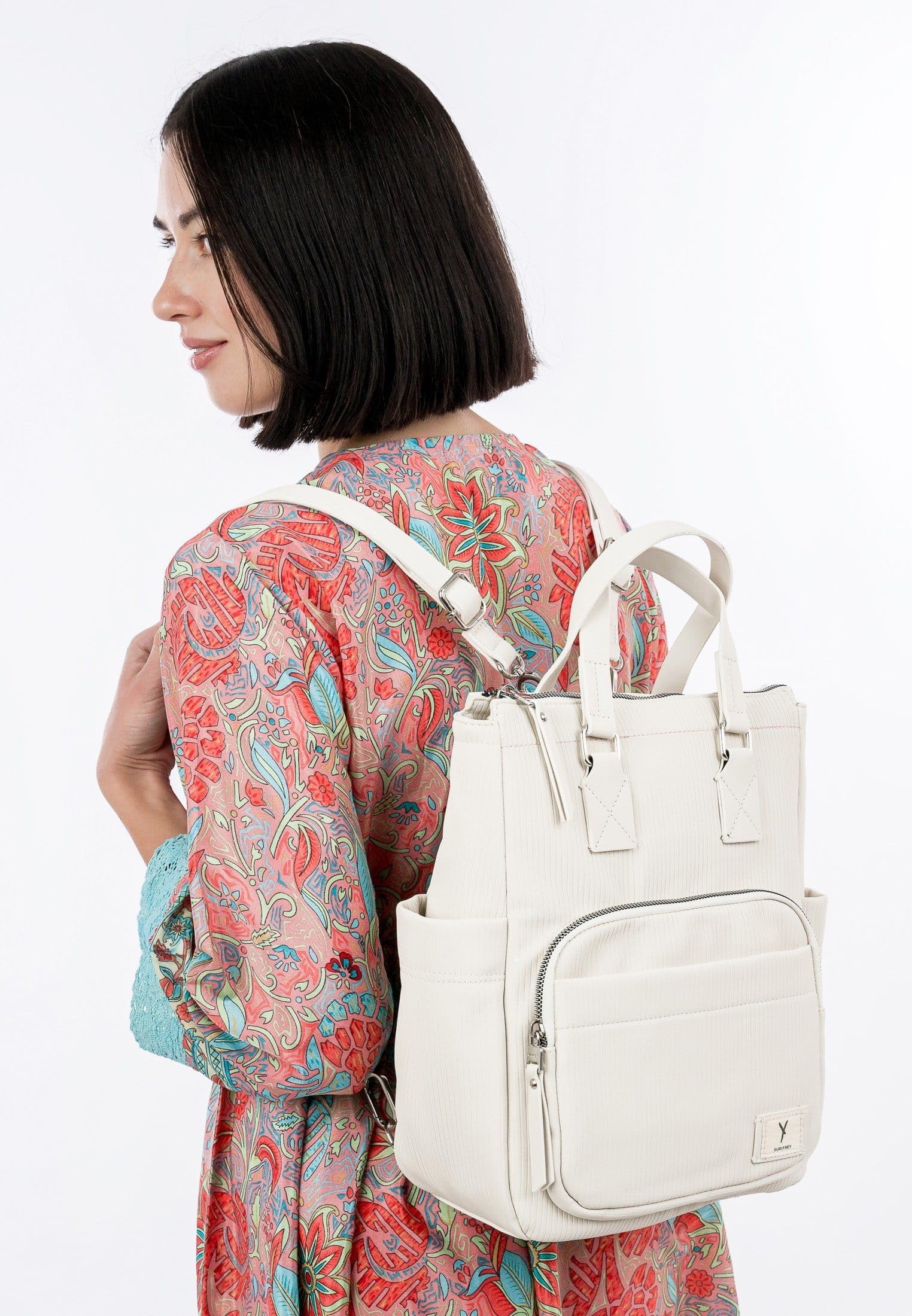 SURI FREY Ricky Backpack S Rucksack Ceramics 24,5cm
