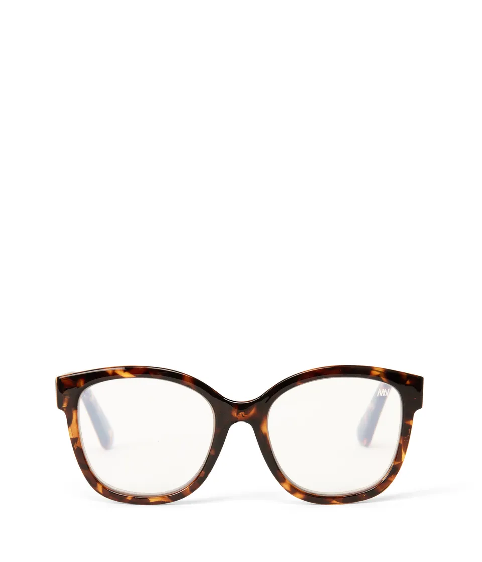 Matt & Nat Clea-3 Lesebrille Braun Blaulichtfilter