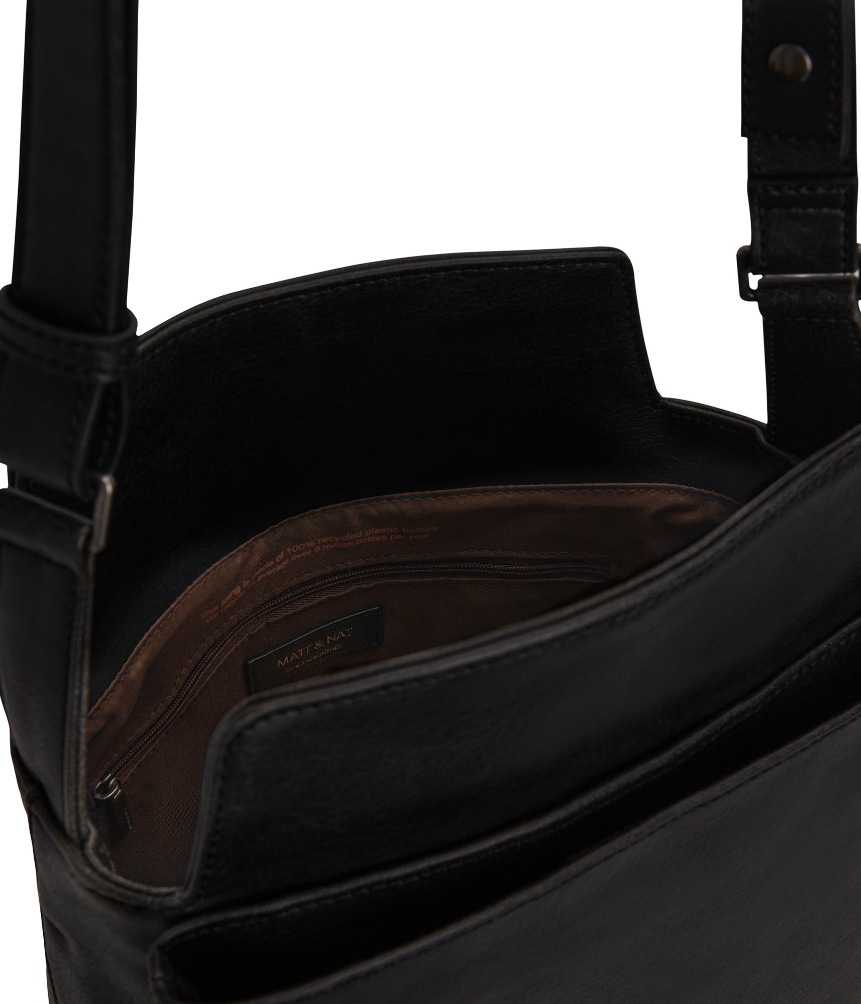 Matt & Nat Loro Vintage Schultertasche Schwarz iPad