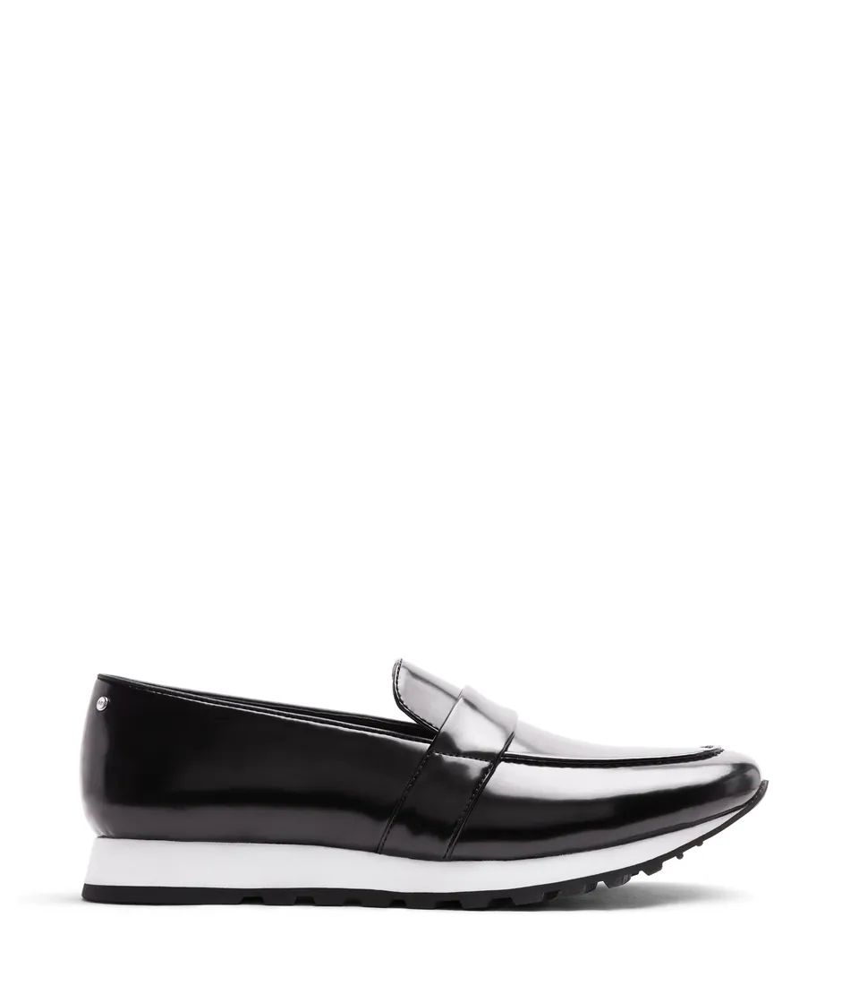 Matt & Nat Milo Loafer Herren Schwarz 43 Slipper vegan
