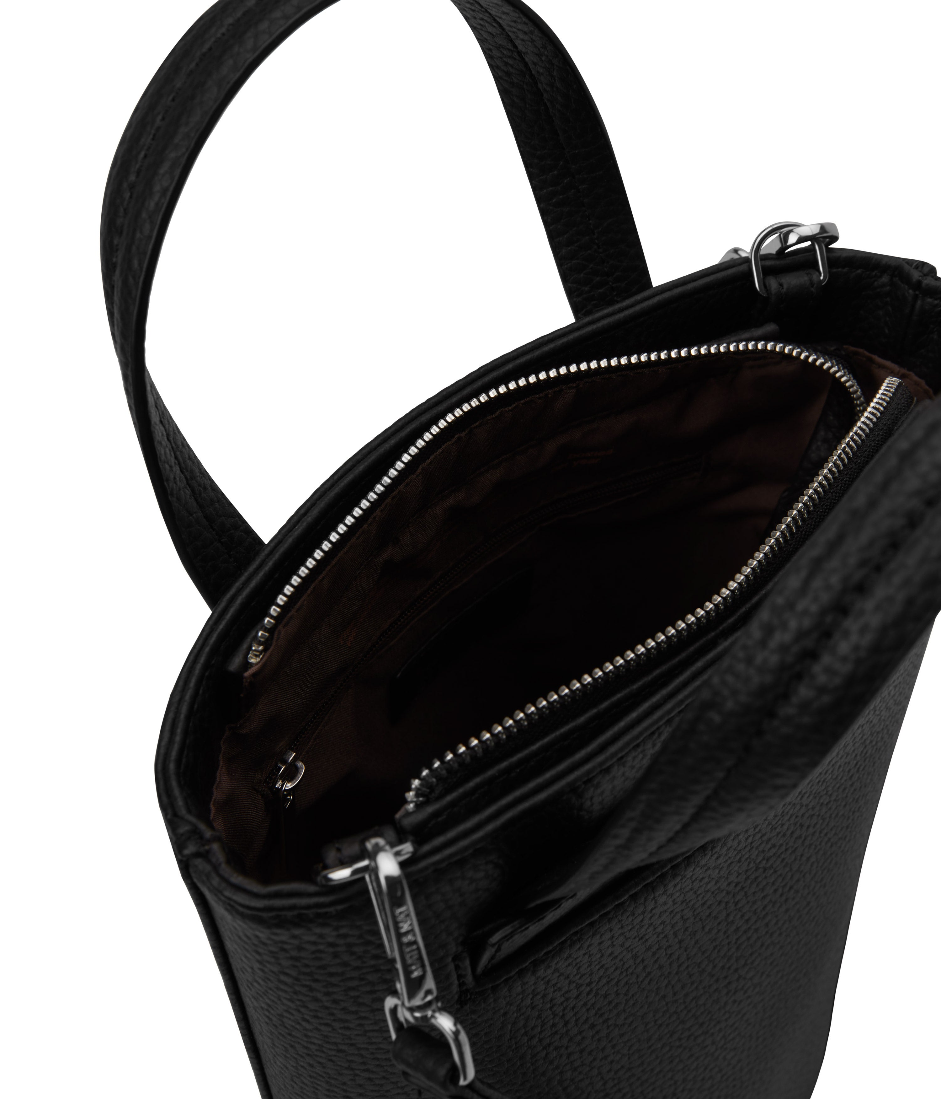 Matt & Nat Purity Casa Beuteltasche Schwarz vegan
