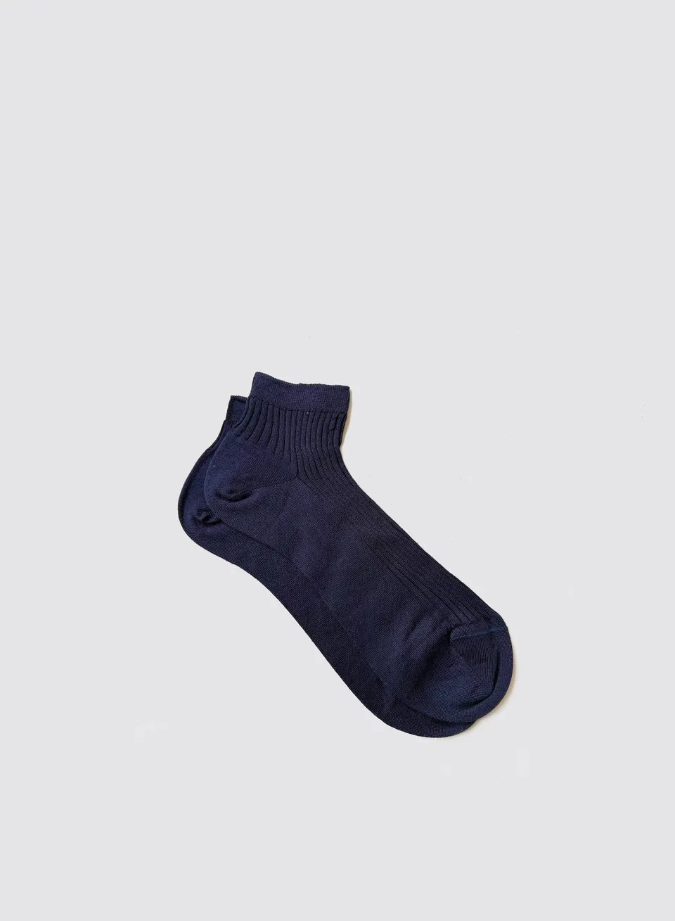 Maria la Rosa Bio Pedula Füßlinge Navy Bio-Baumwolle
