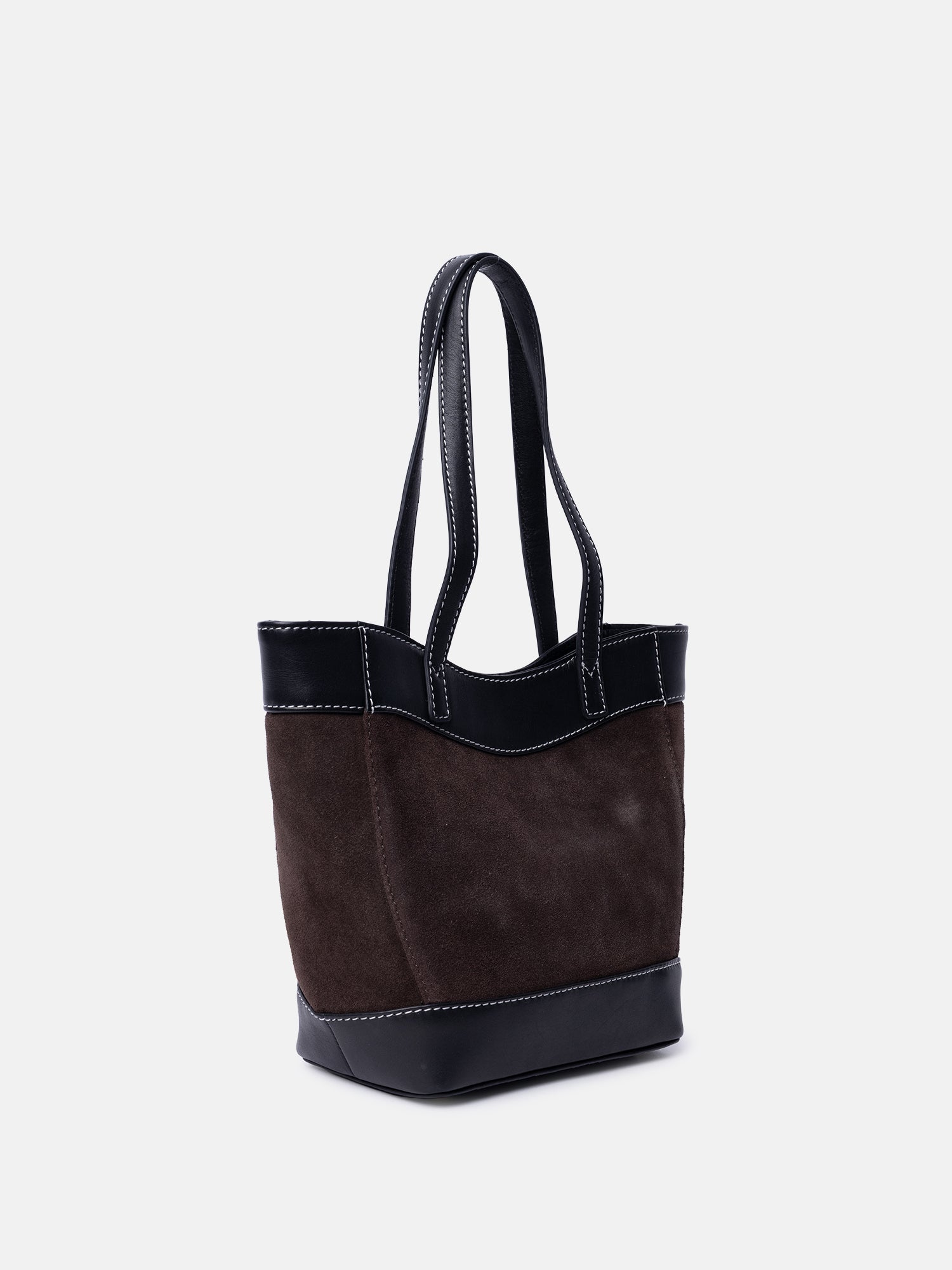 RE:DESIGNED Sol Small Handtasche Braun Vollleder