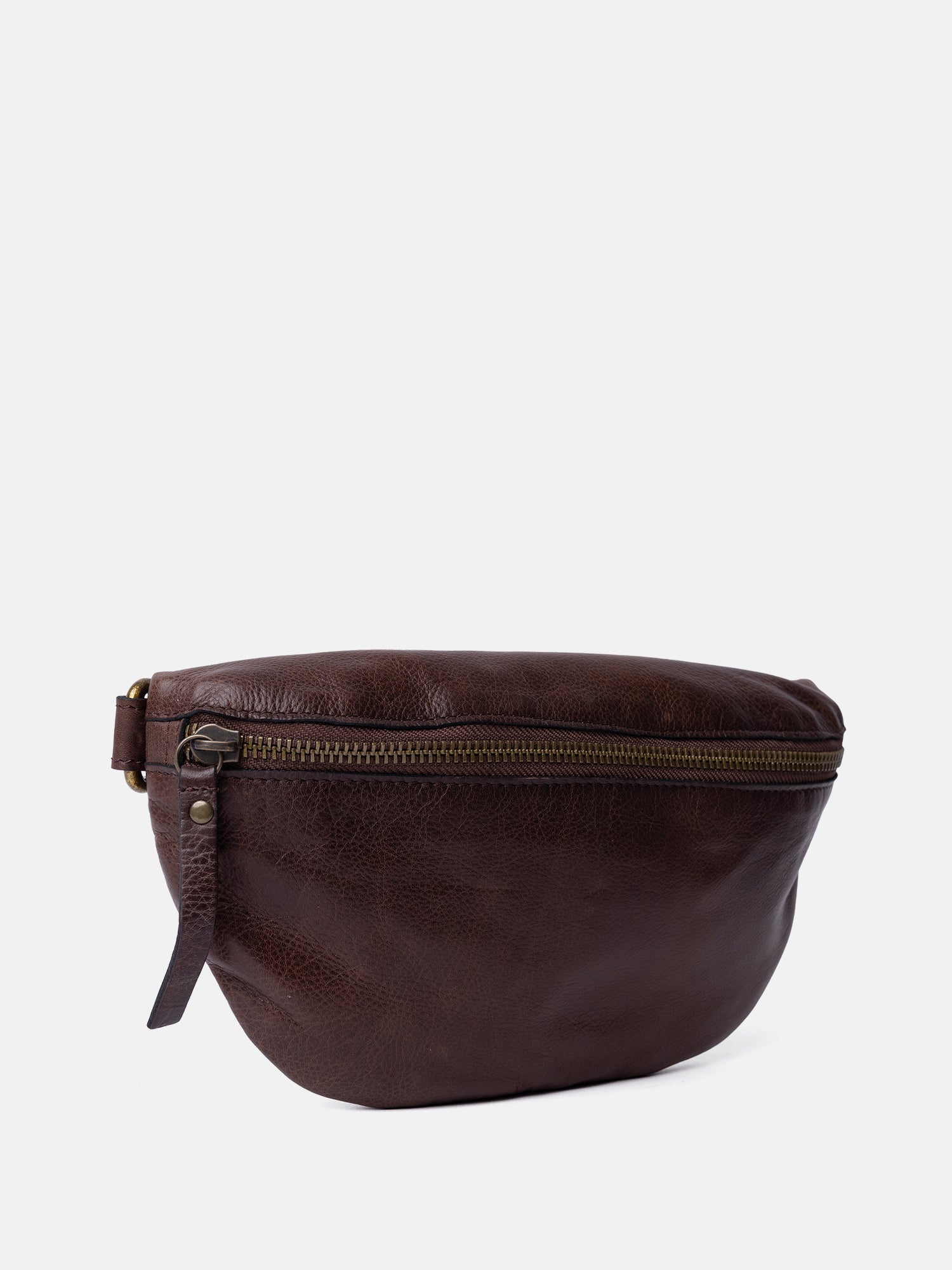 RE:DESIGNED Gisela 6239 Bauchtasche Woodsmoke Leder