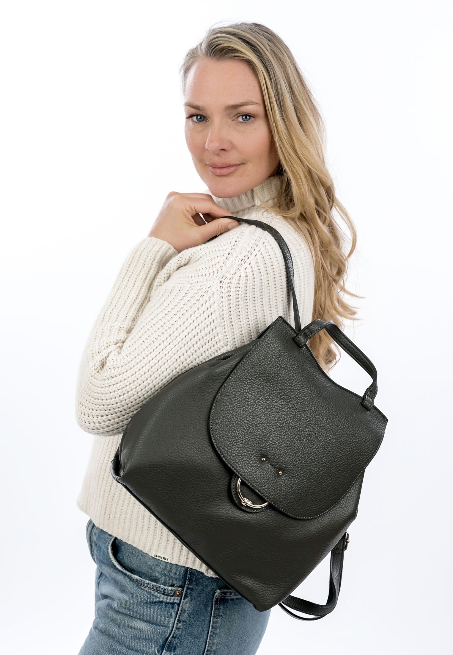 SURI FREY SFY Kristy SC Cityrucksack Grau Kunstleder