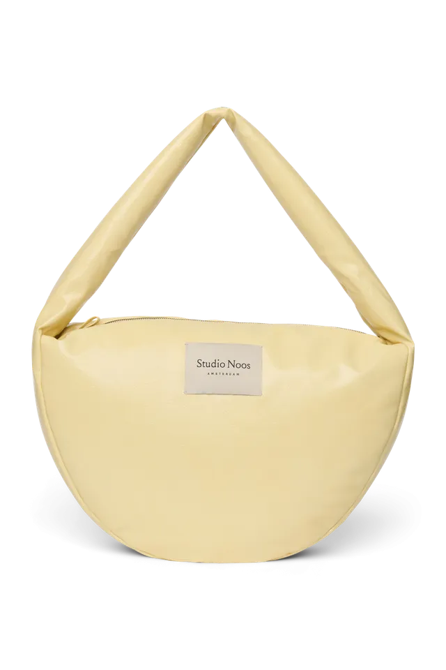 Studio Noos Vegan Leather Umhängetasche buttergelb