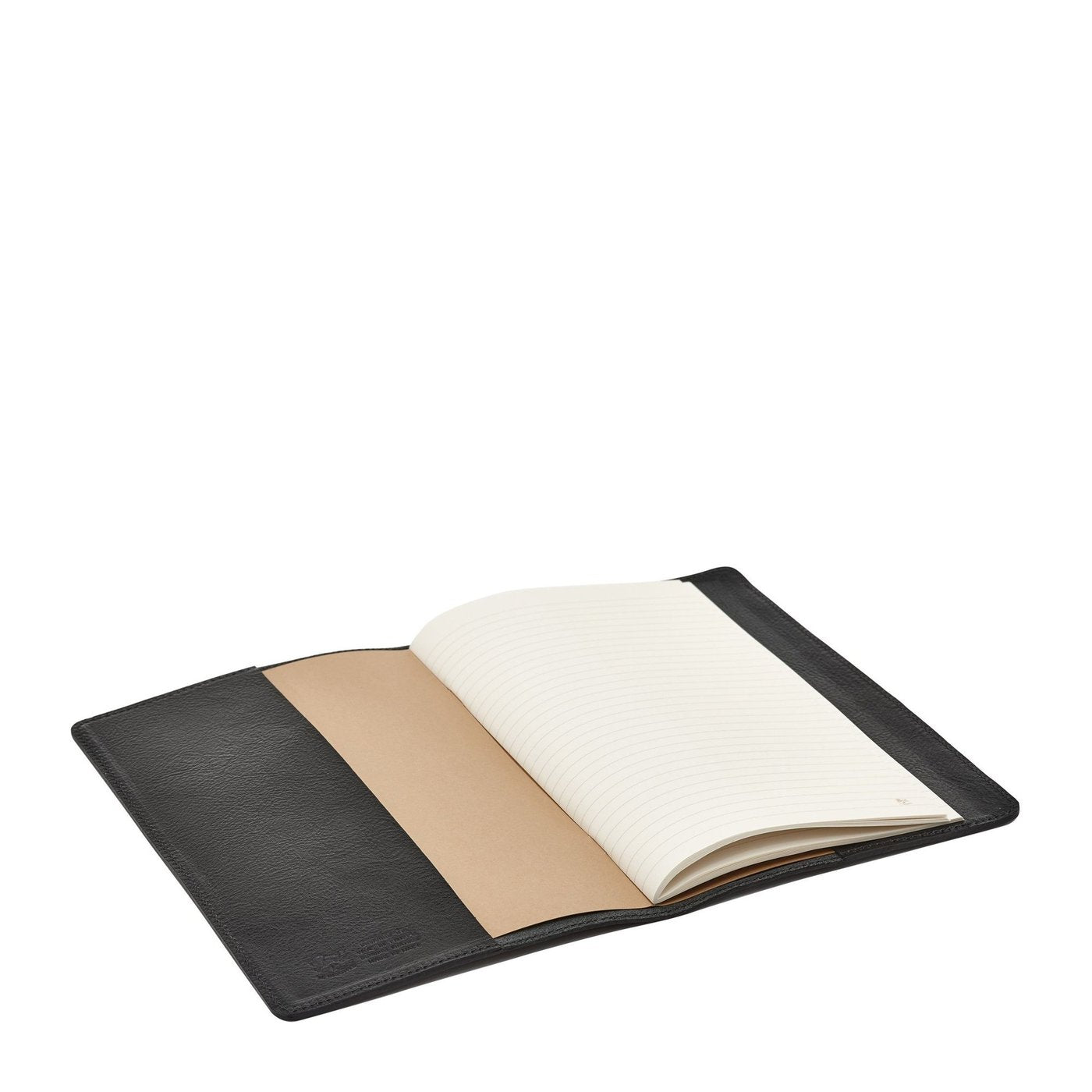 Il Bisonte Taccuino Notizbuch Schwarz Vollleder