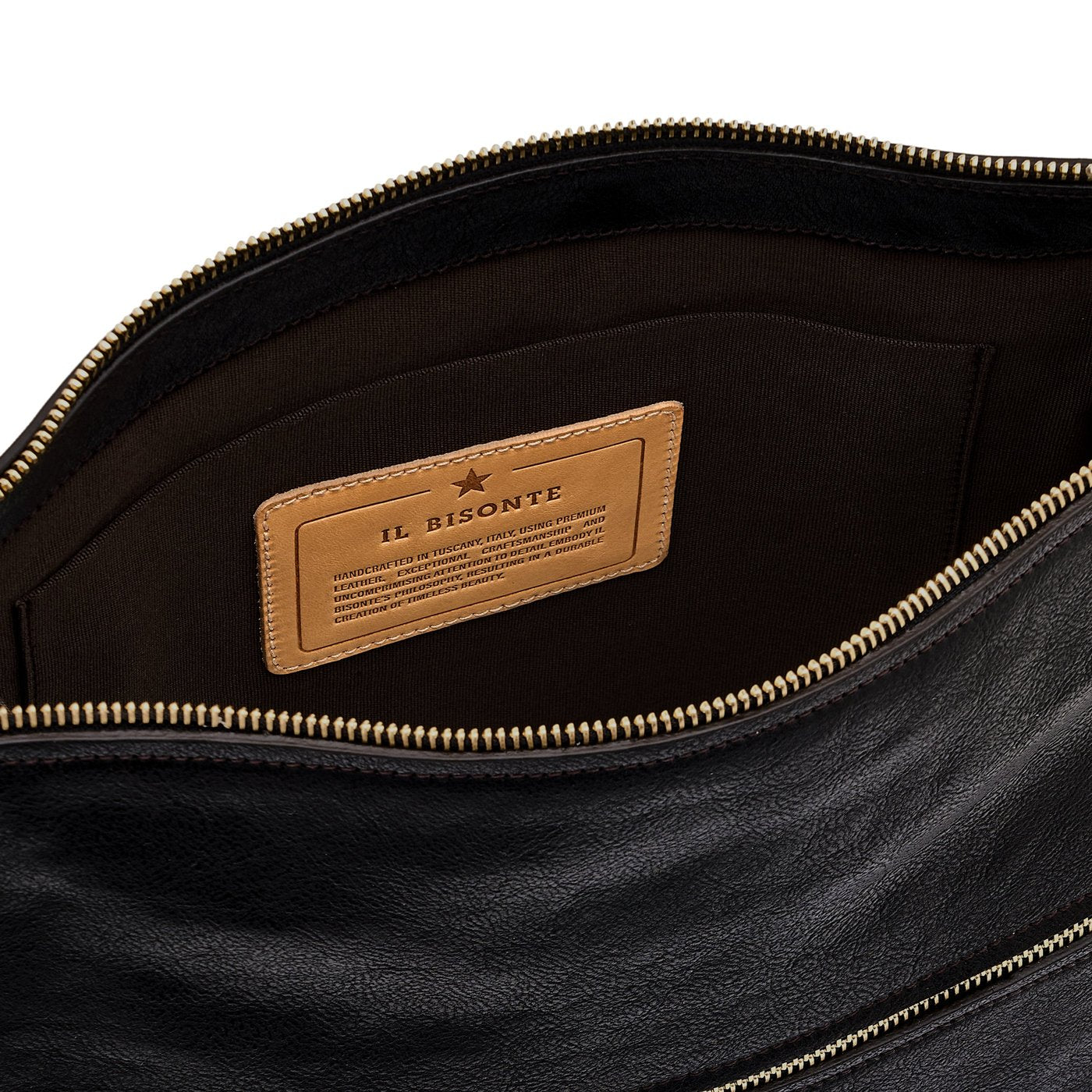 Il Bisonte Essenza Schultertasche Rindsleder vintage