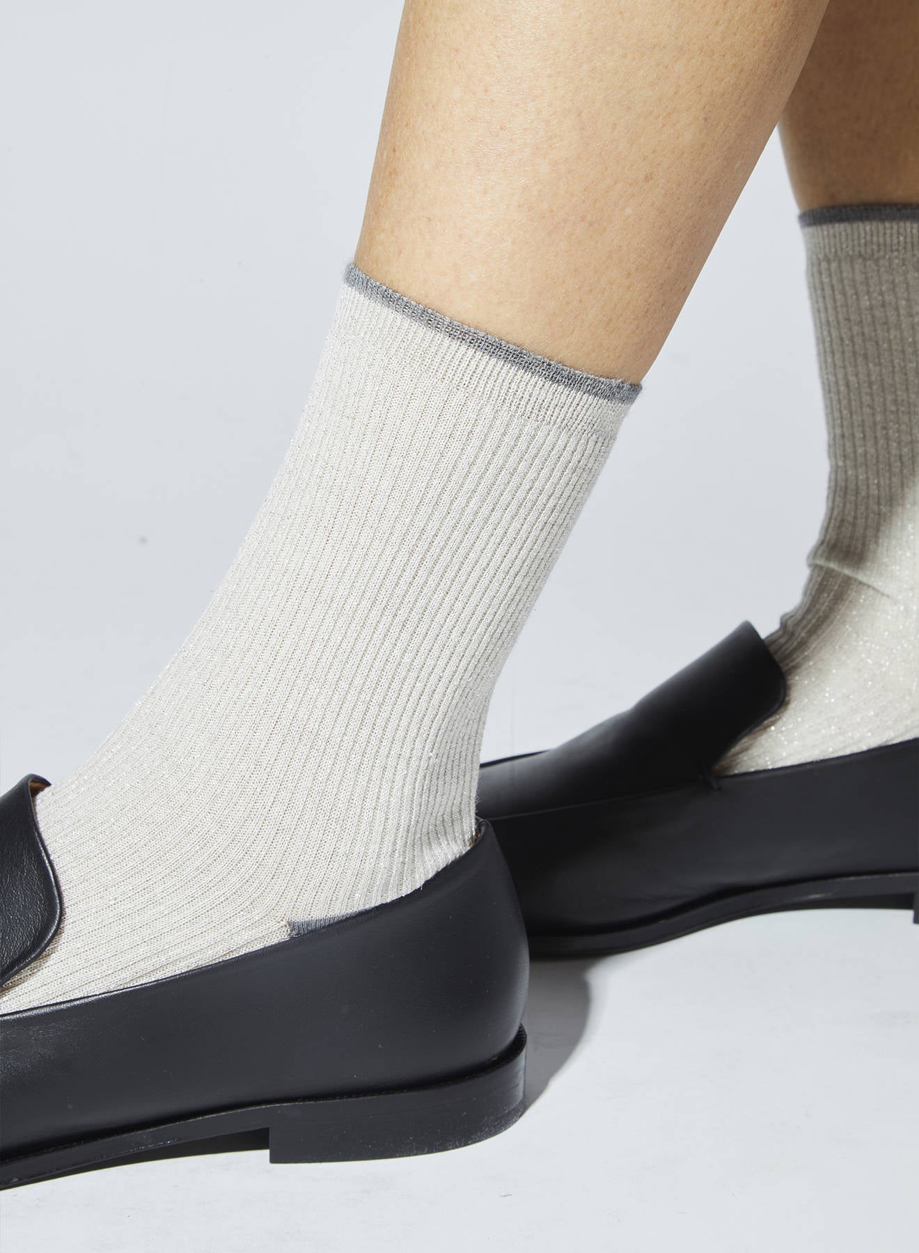 Maria la Rosa WSW25.36 Socken Off White Wollmix