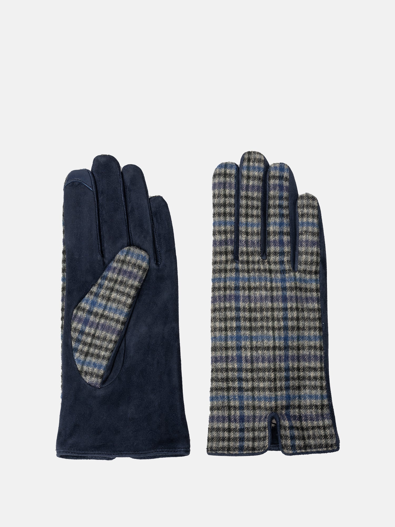 RE:DESIGNED Keira Handschuhe Navy Leder Touch