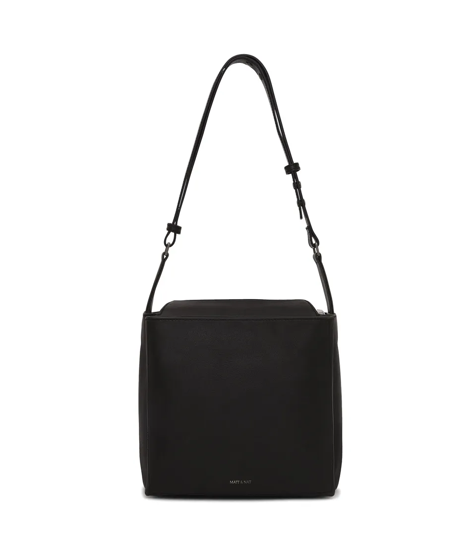Matt & Nat Loro Vintage Schultertasche Schwarz iPad