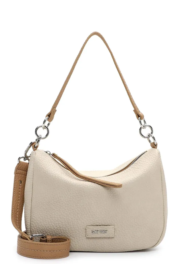 SURI FREY Batty Shoulder Bag Schultertasche Beige Klappe