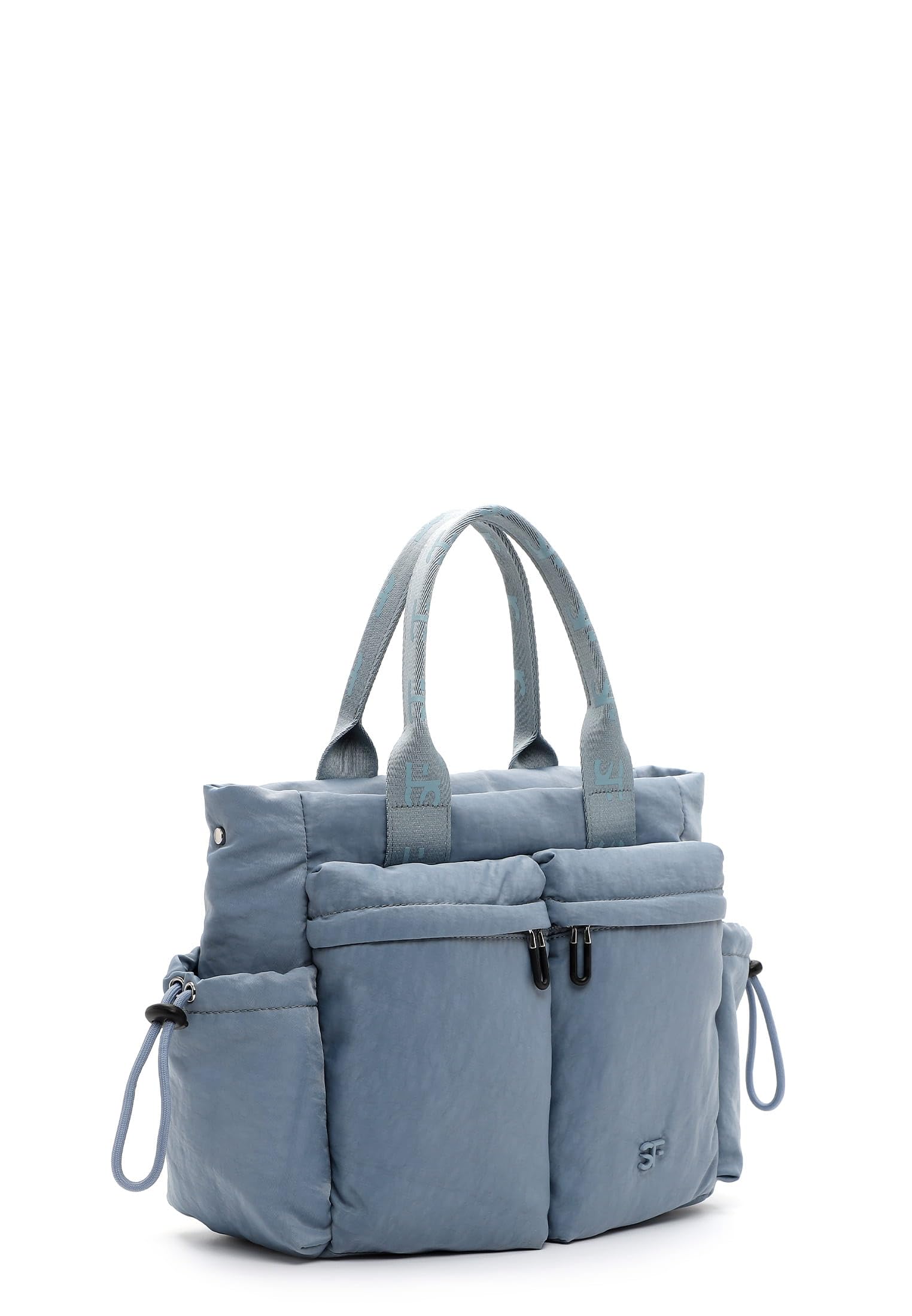 SURI FREY Abby Umhängetasche Denim mit Fächern