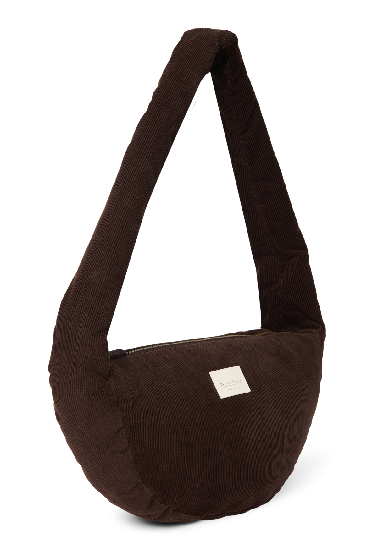 Studio Noos Rib Puffy Mini Cross Body Bag Umhängetasche Braun