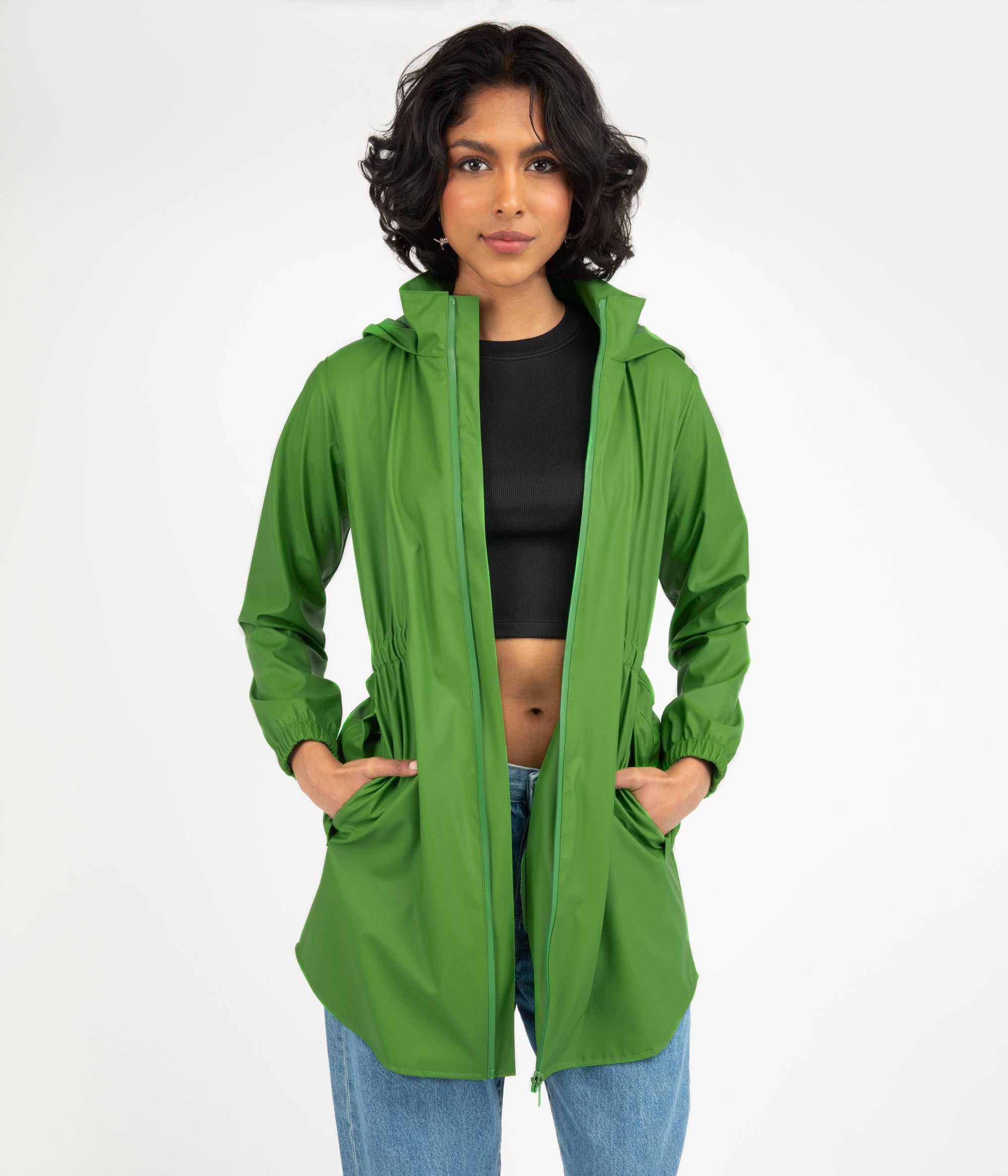 Matt & Nat Mie Regenjacke Damen Schwarz S wasserdicht