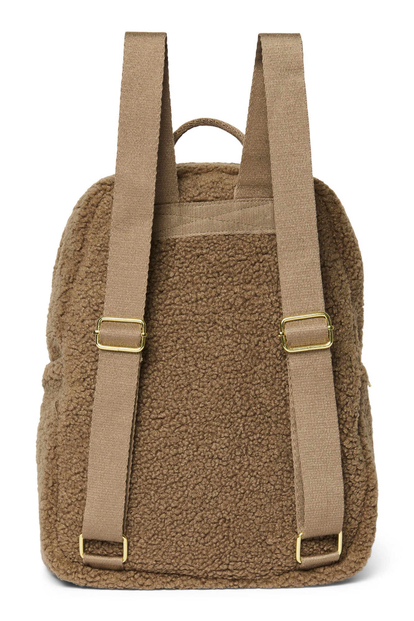 Studio Noos Teddy Midi Rucksack Braun Frontfach Kinder