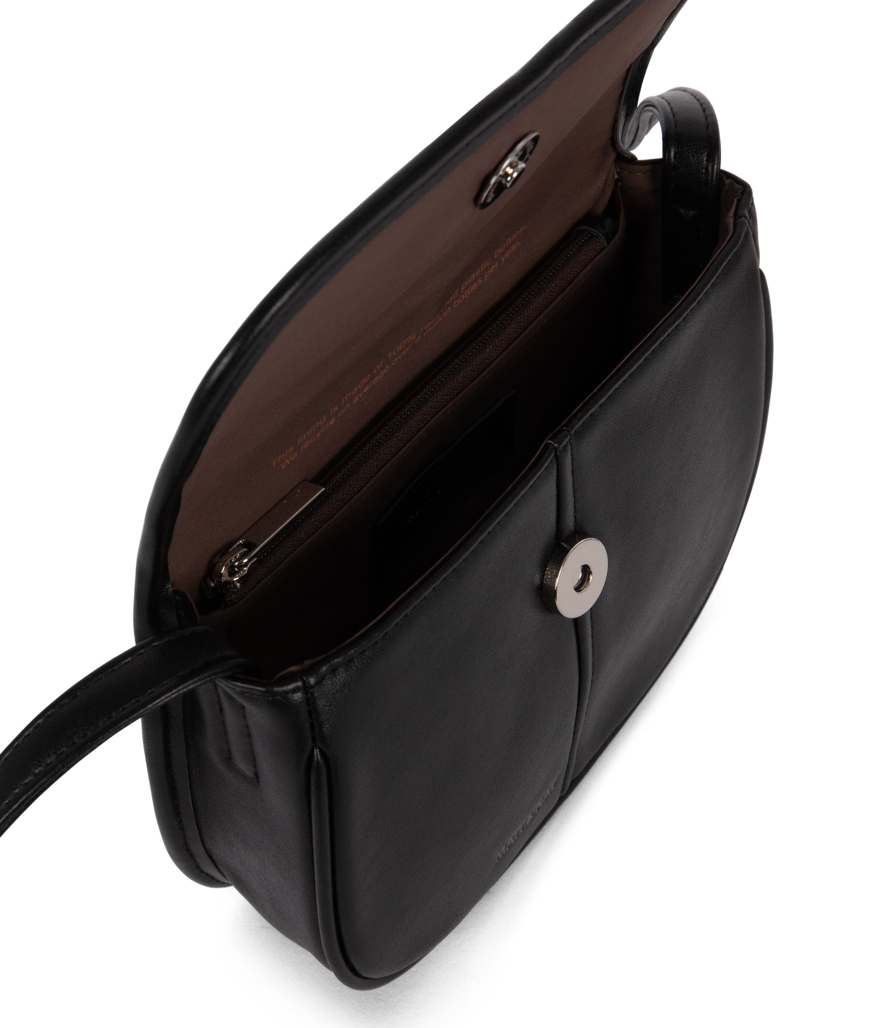 Matt & Nat Ida Forum Crossbody Schwarz klein vegan