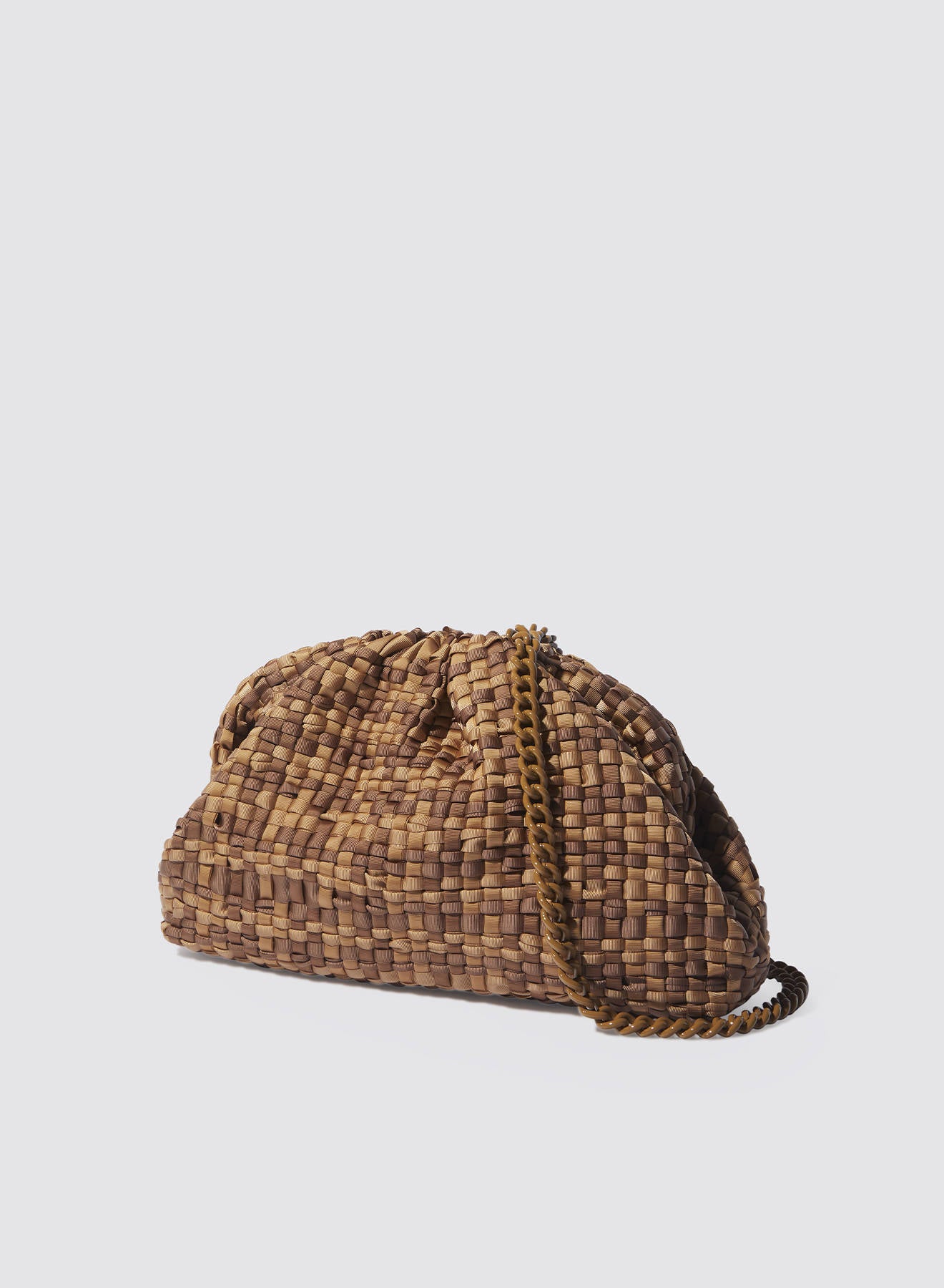 Maria la Rosa Vichy Clutch Bordeaux kariert