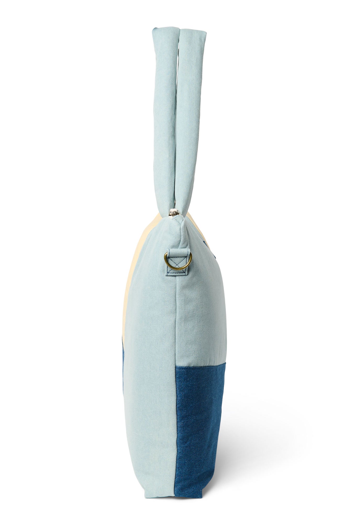Studio Noos Patchwork Wickeltasche Denim