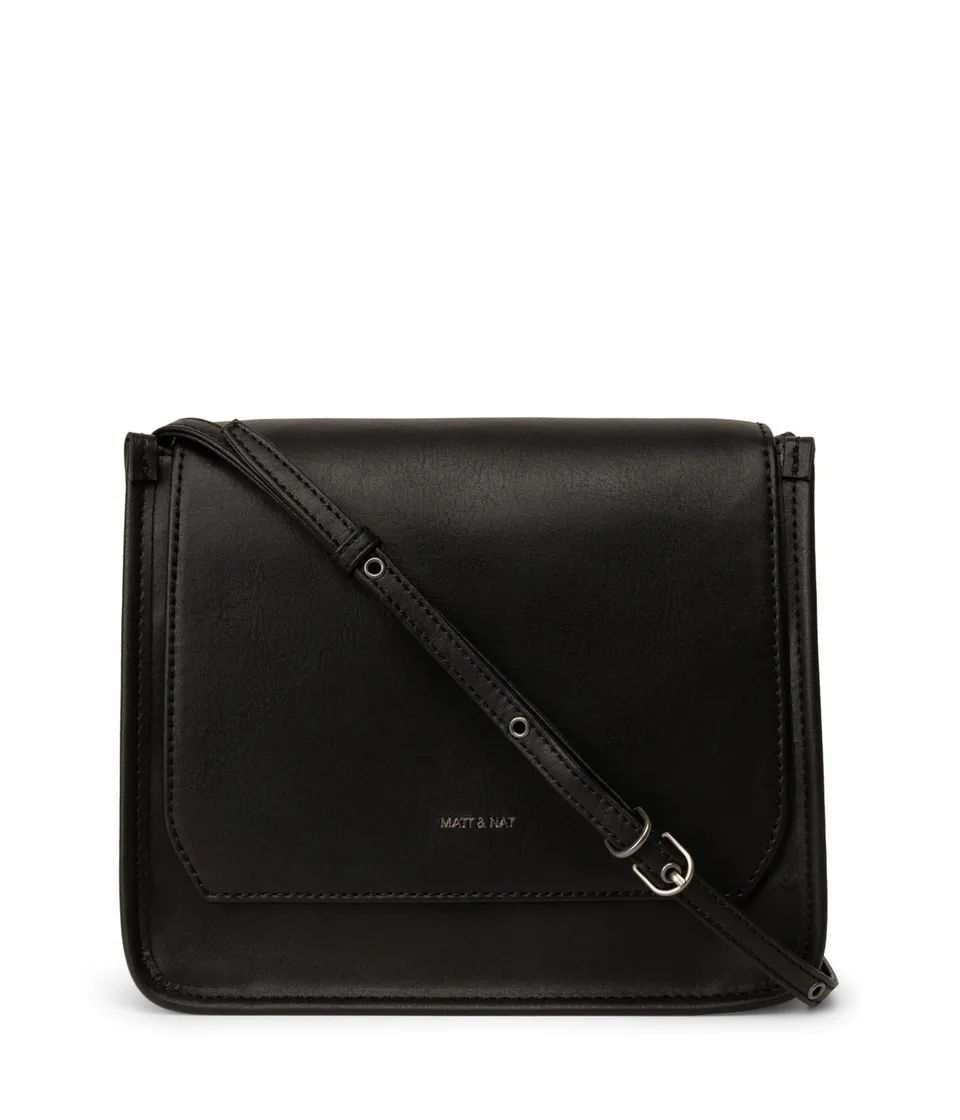 Matt & Nat Lev Umhängetasche Arbor schwarz vegan