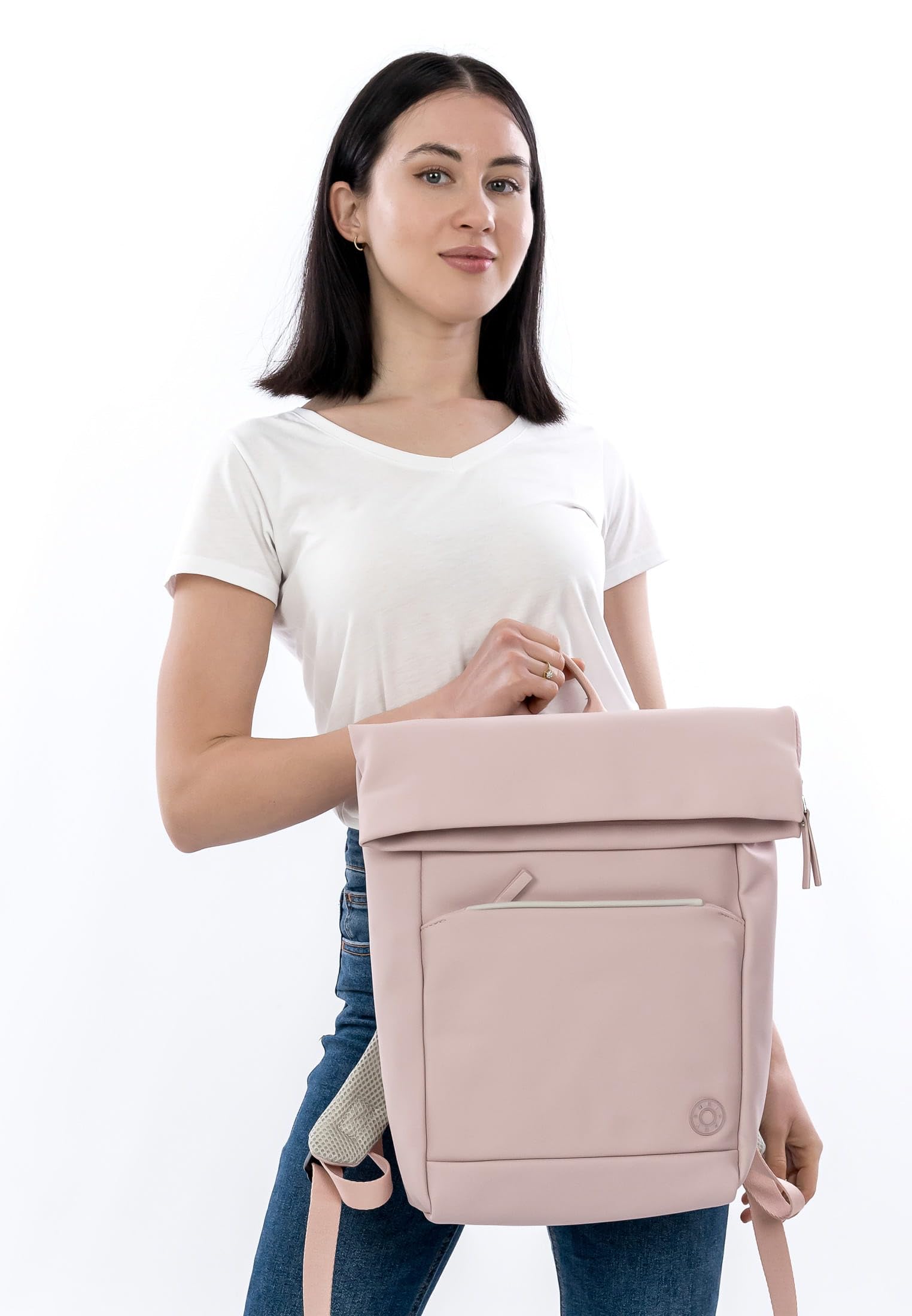 SURI FREY Besty 14640 Rucksack Rose mit Laptopfach