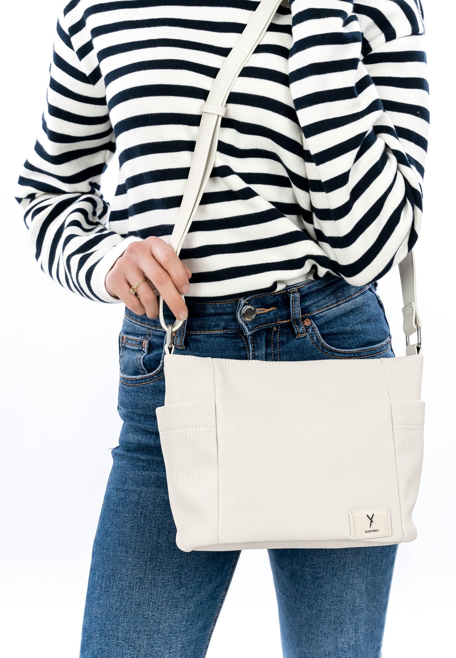 SURI FREY SFY Ricky Crossbodybag S Umhängetasche Ceramics creme