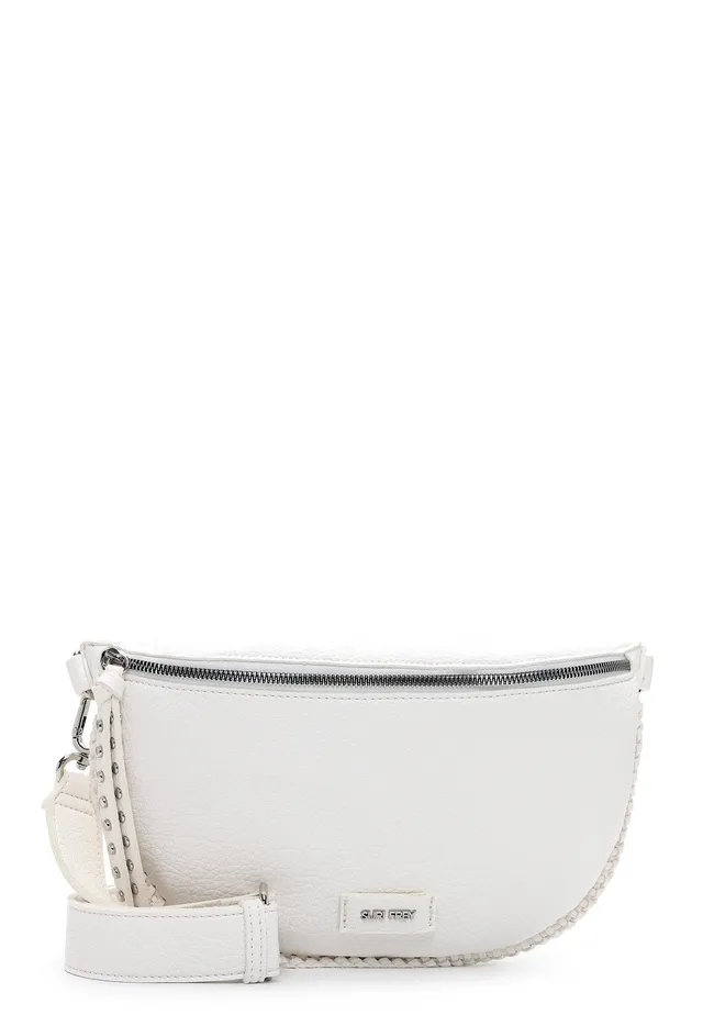 SURI FREY Franzy Handbag With Zipper Umhängetasche White