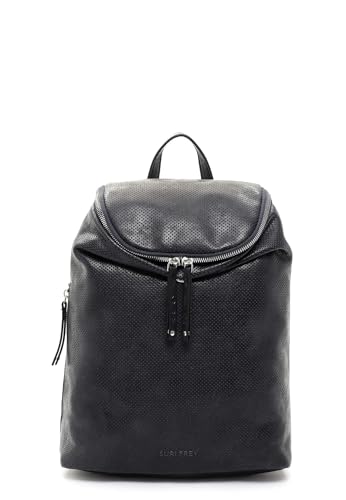 SURI FREY Vany Rucksack Blau vegan mit Laptopfach