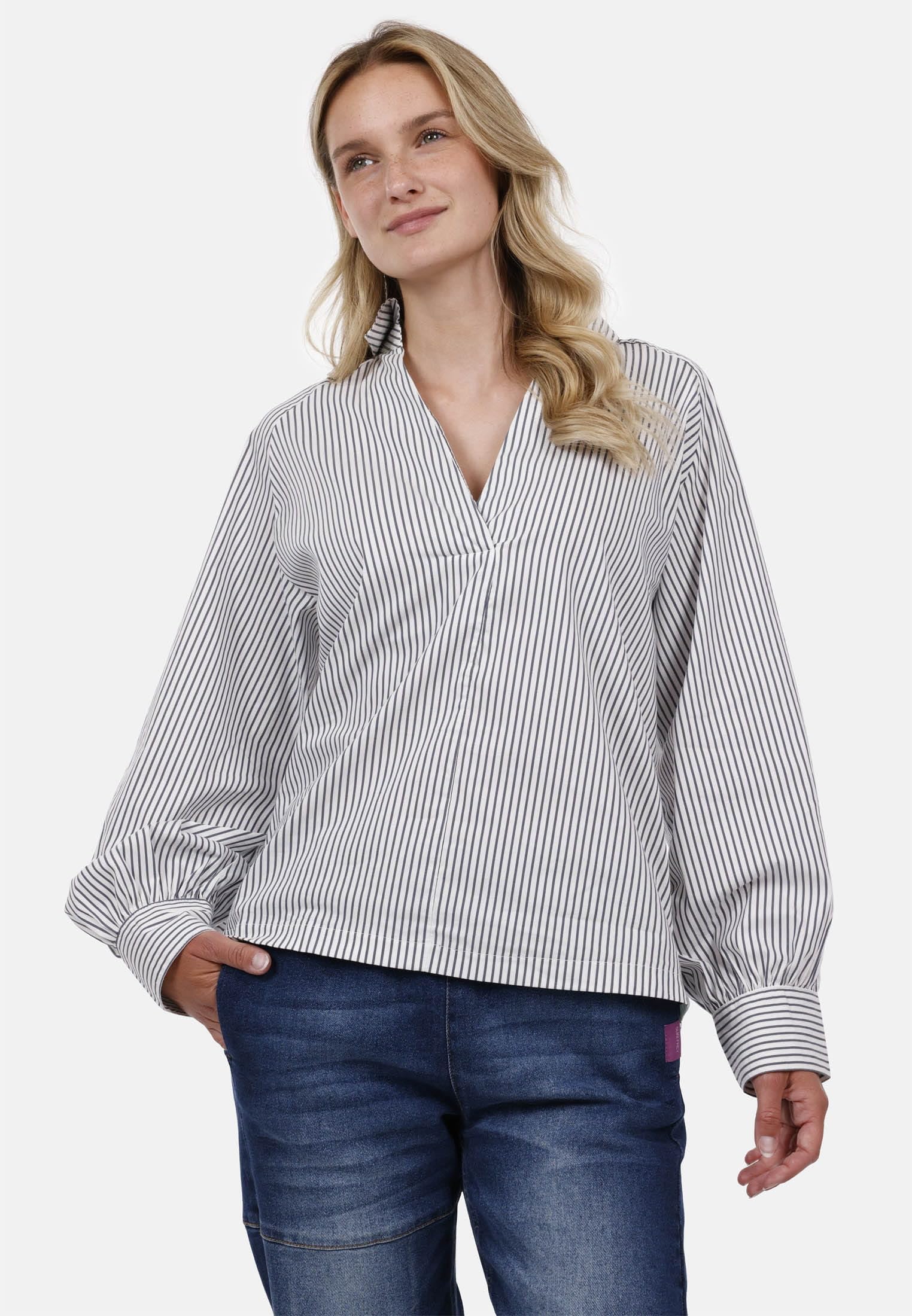 SURI FREY Freyday SFW10022 Bluse Zweifarbig Damen