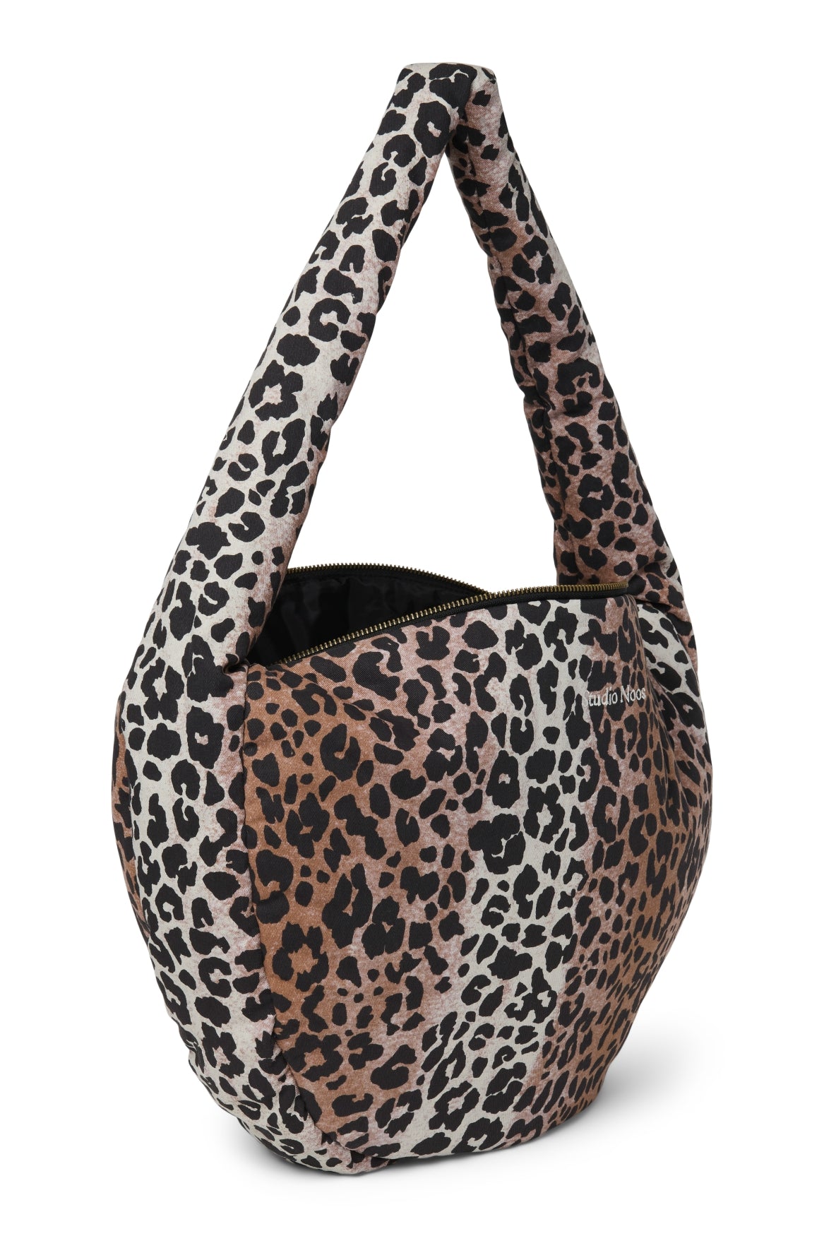 Studio Noos Soft Cotton Cross Body Bag Umhängetasche Hazel Leopard