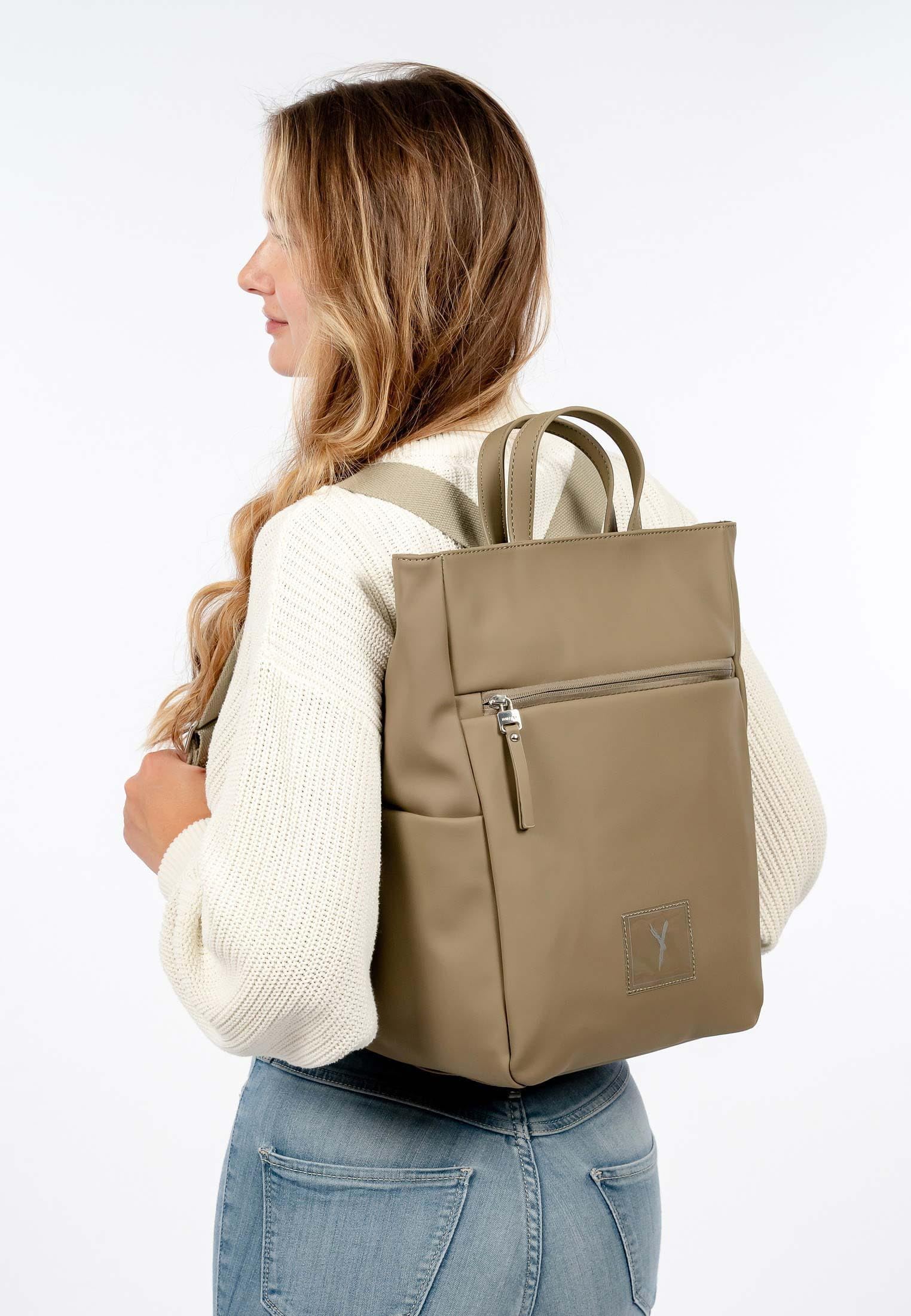 SURI FREY Suri Sports Tommy Rucksack khaki mit Laptopfach