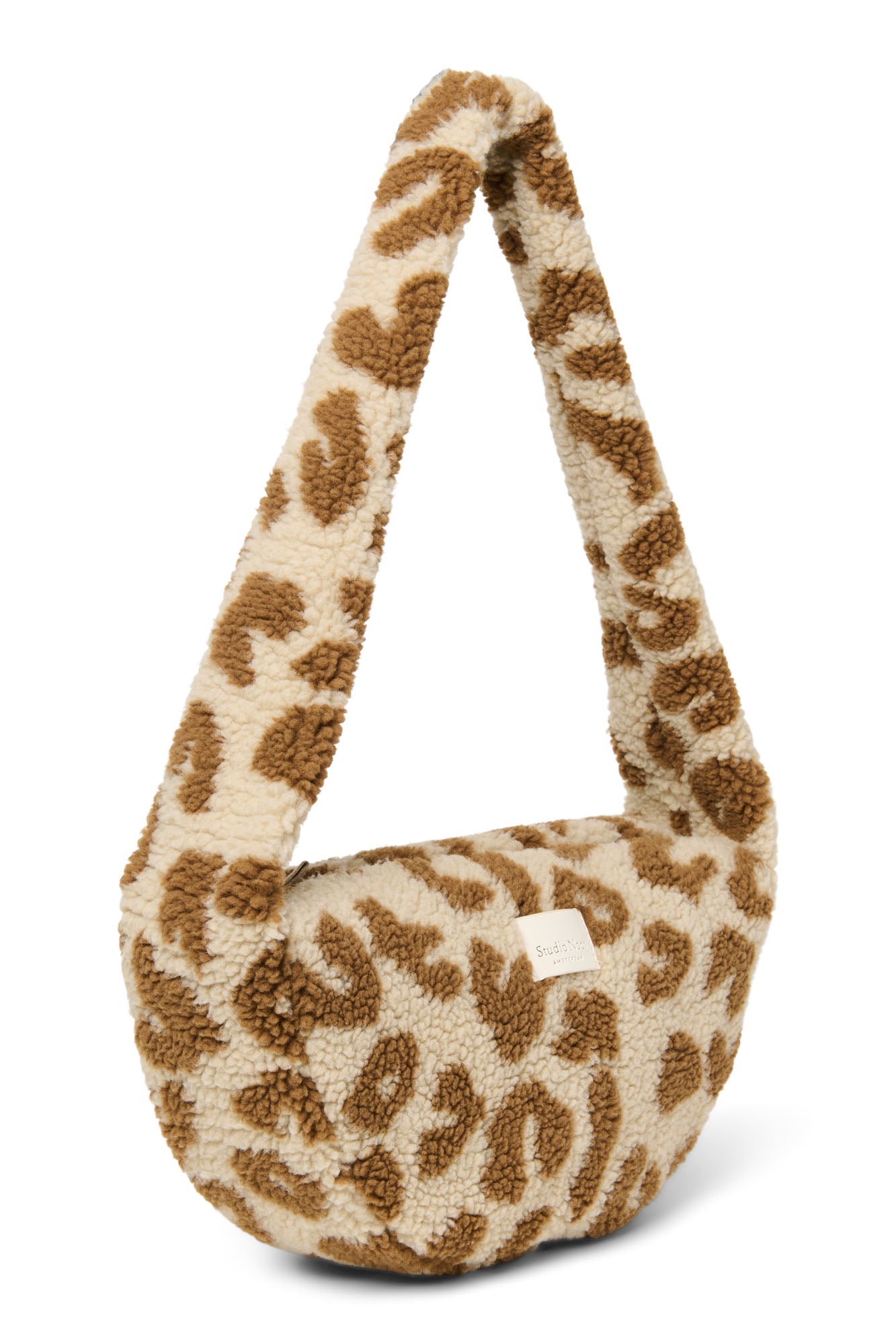Studio Noos Teddy Mini Cross Body Bag Umhängetasche Leopard