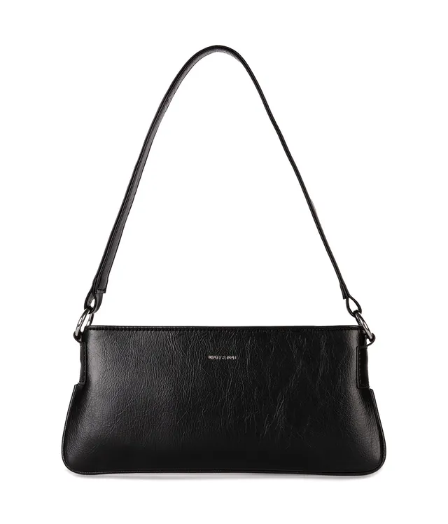 Matt & Nat Yvonne Theme Schultertasche Schwarz vegan