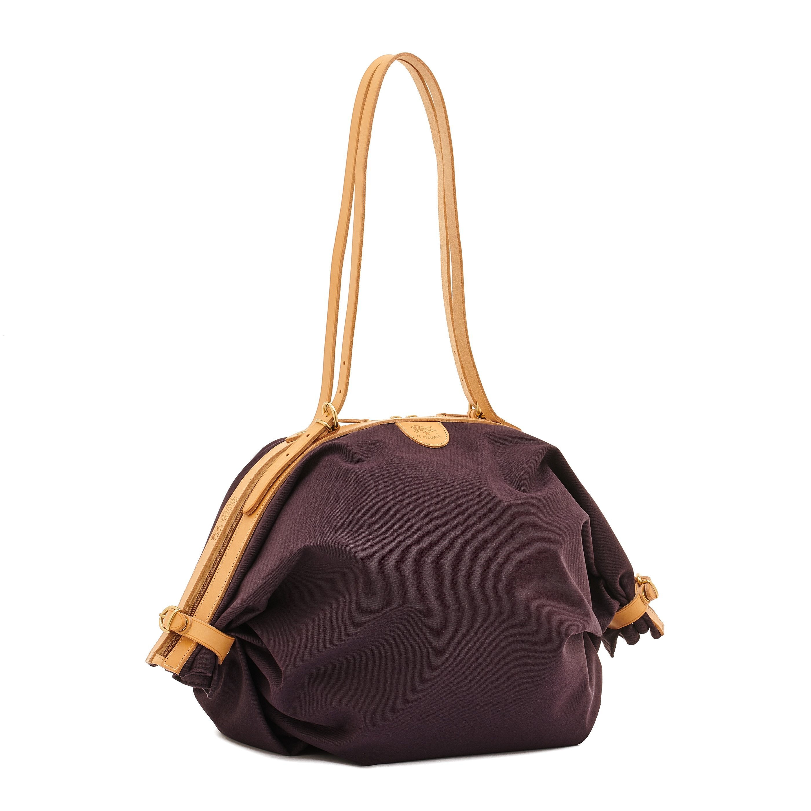 Il Bisonte Caramella Schultertasche blau natur