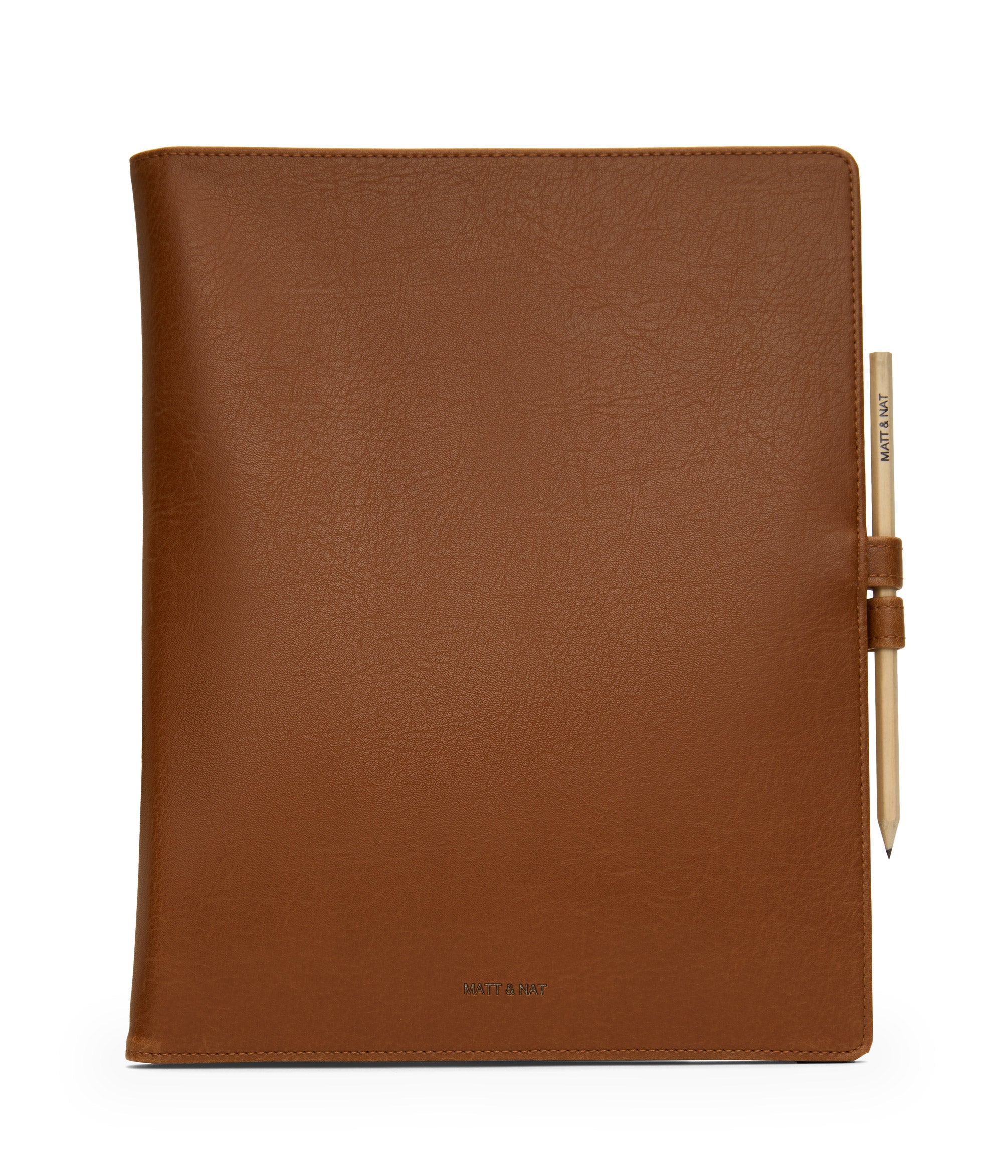 Matt & Nat Vintage Magistral Notizbuchhülle Schwarz Stift