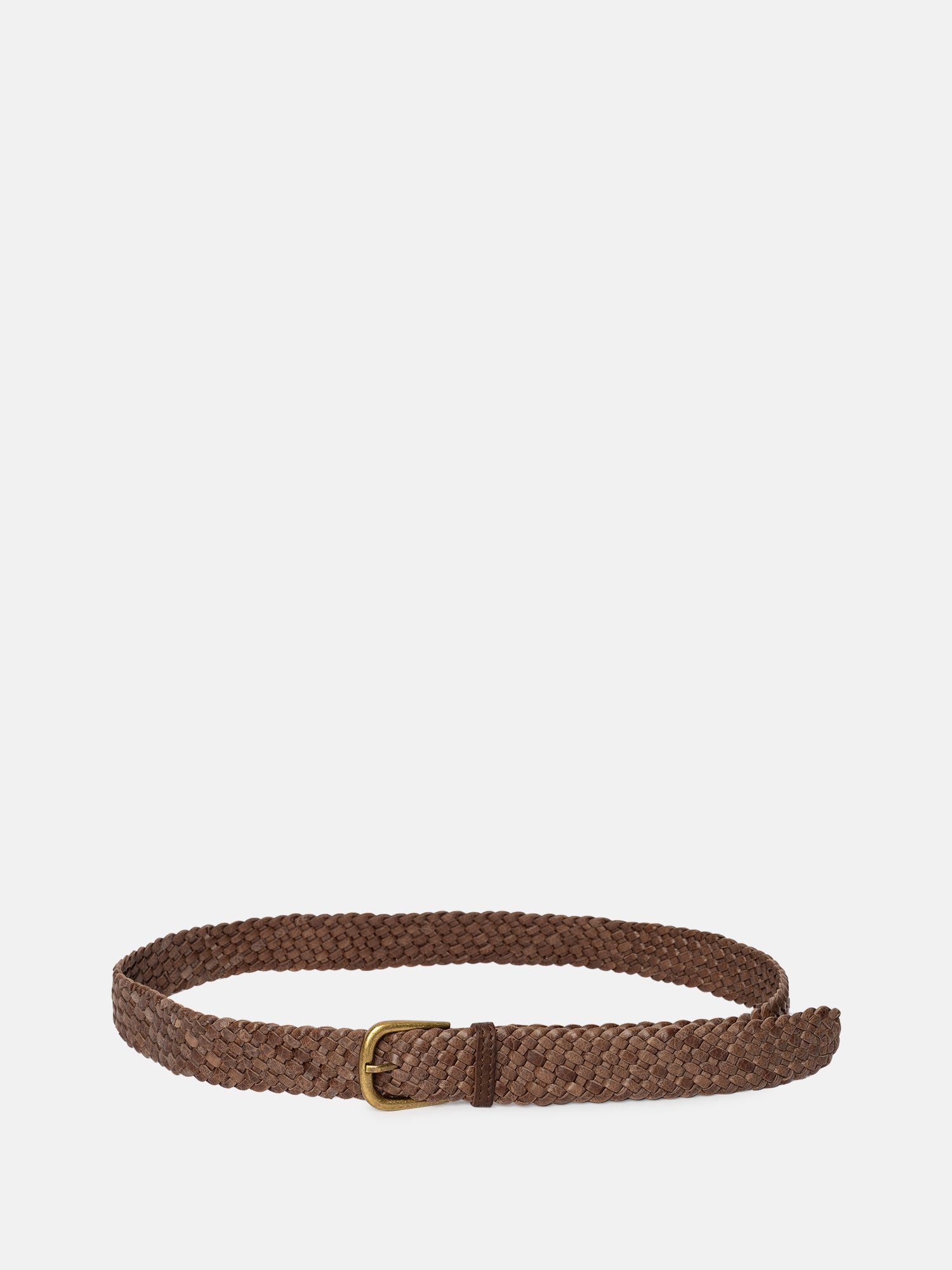 RE:DESIGNED Harper Gürtel Woodsmoke 90 cm Leder