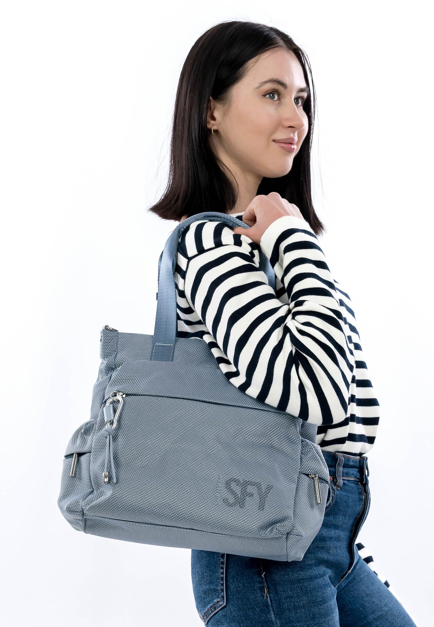 SURI FREY Marry Shopper Schultertasche Crystal Blue groß
