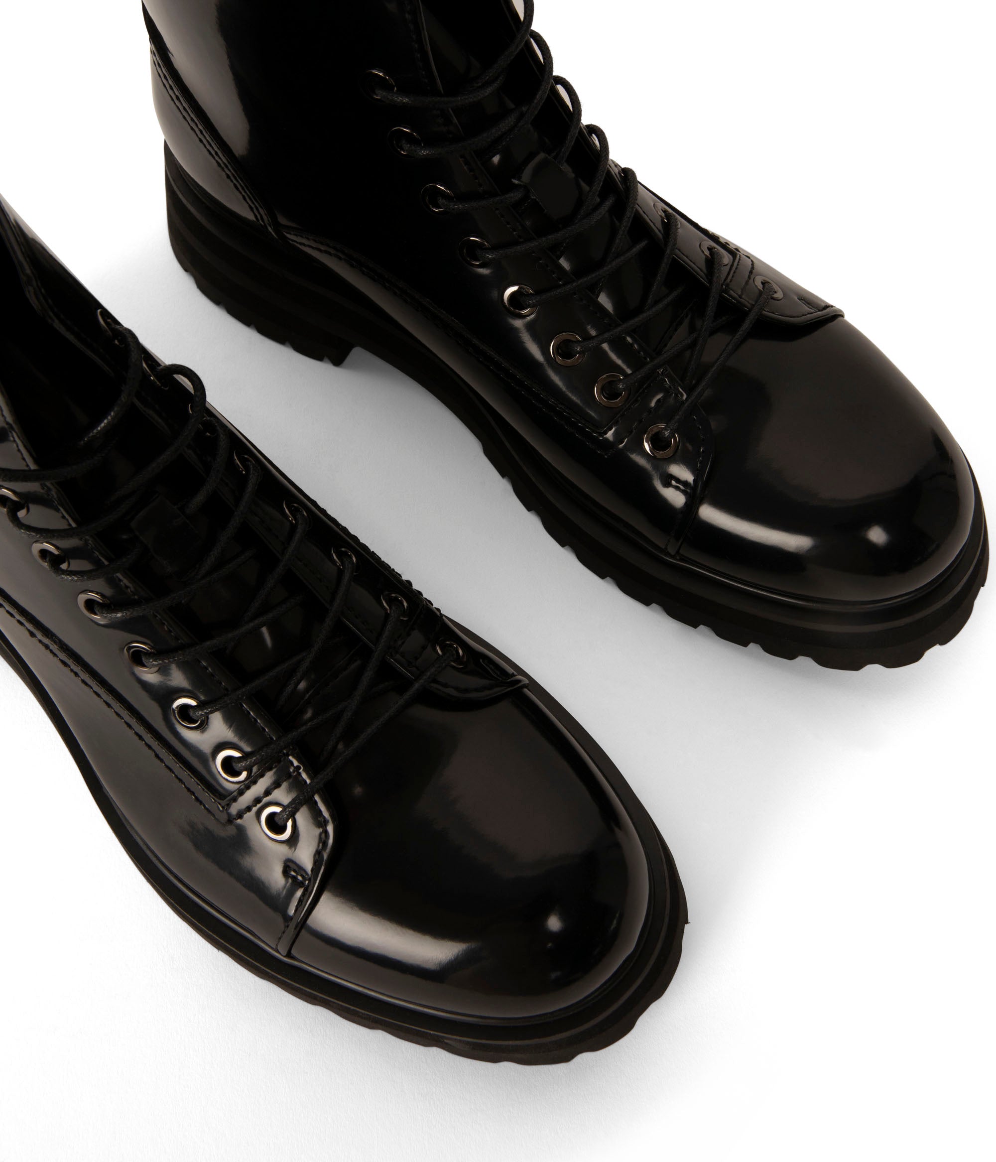 Matt & Nat Cheah Boots Schwarz Herren Schnürer vegan