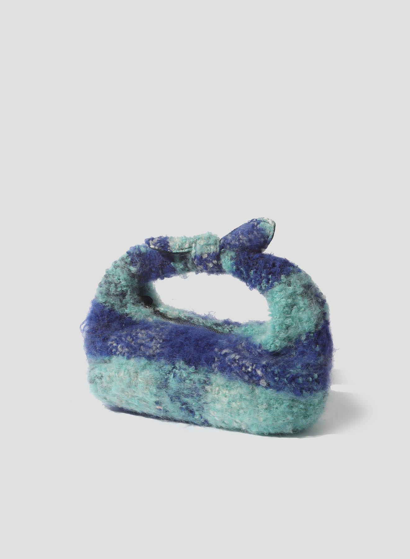 Maria la Rosa Bound Scottish Small Bag Blau